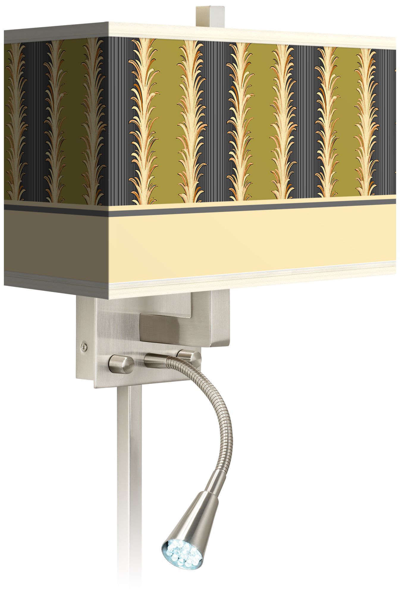 Stacy Garcia Lexington Avocado LED Light Plug-In Sconce