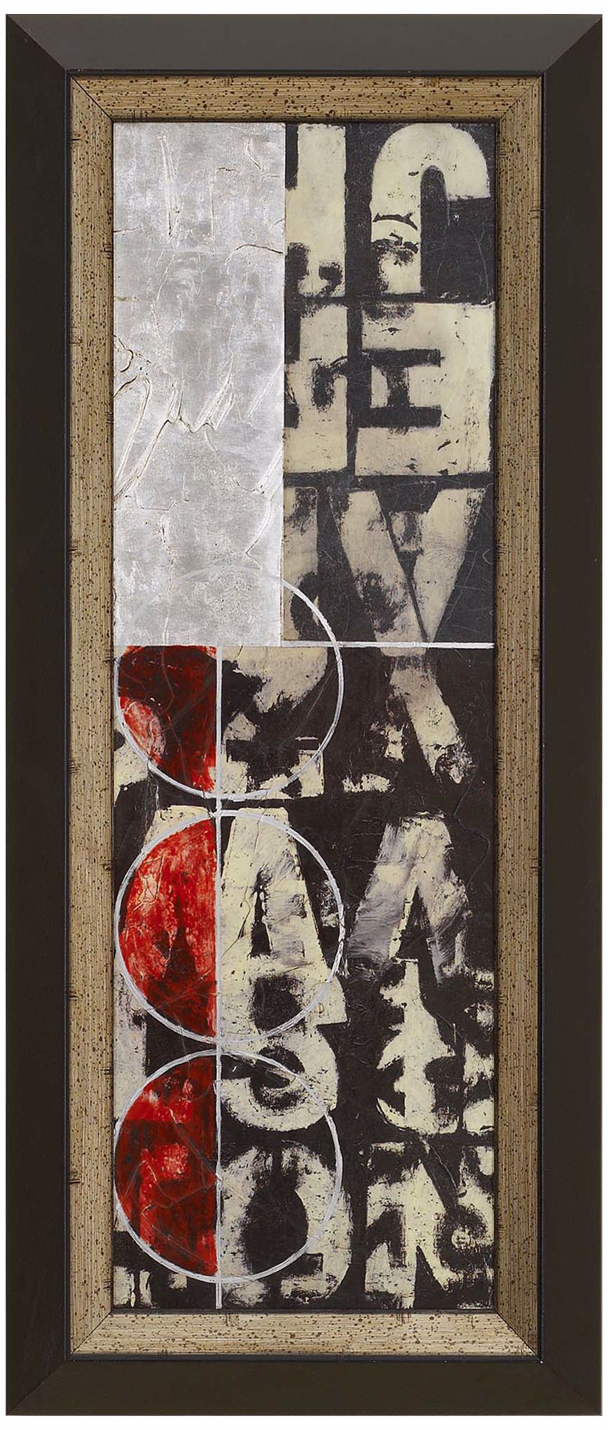 Typography II Framed Wall Art