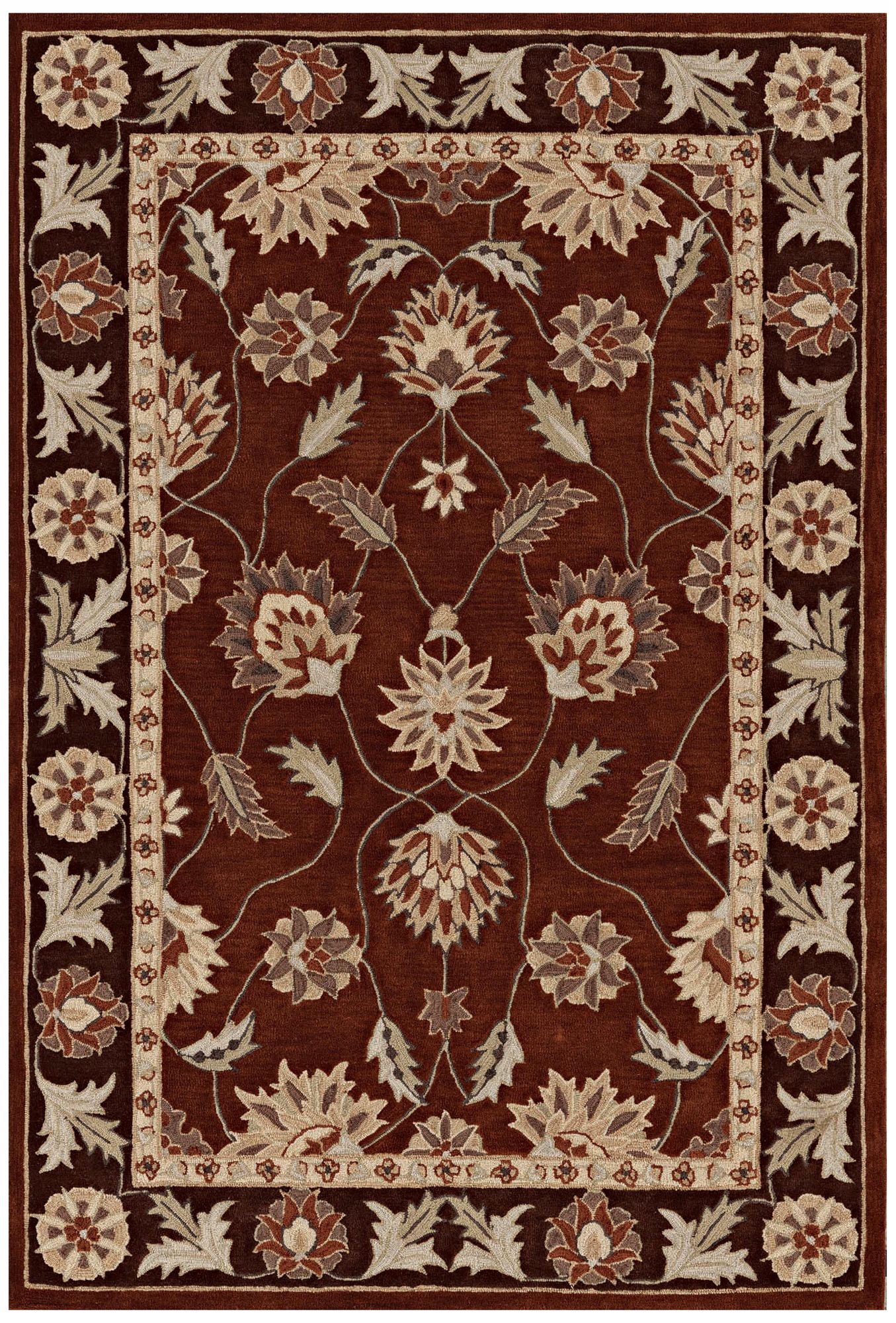 Winchester Collection Mapleton Copper Area Rug
