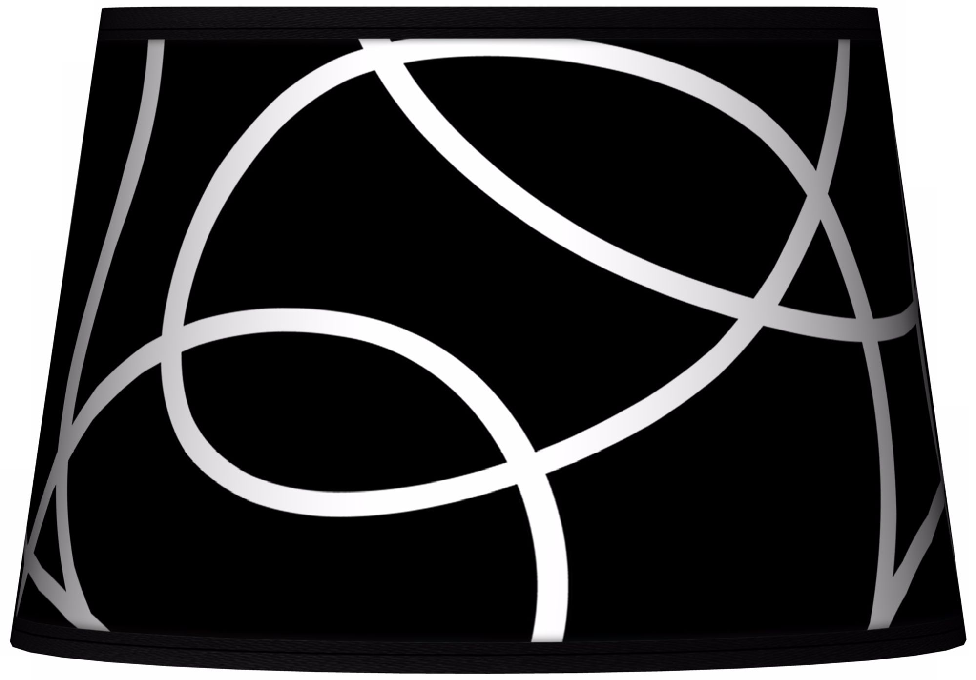 Abstract Tapered Lamp Shade 13x16x10.5 (Spider)