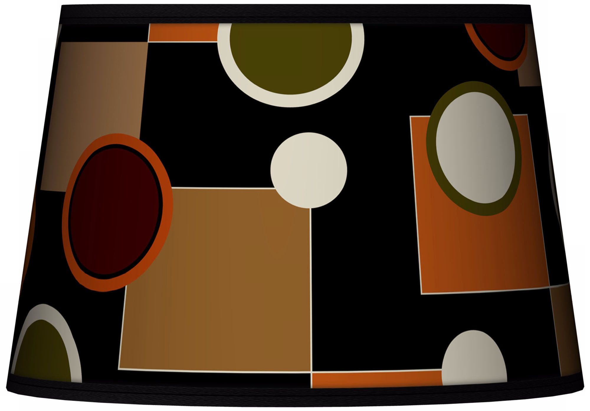 Retro Medley Tapered Lamp Shade 13x16x10.5 (Spider)