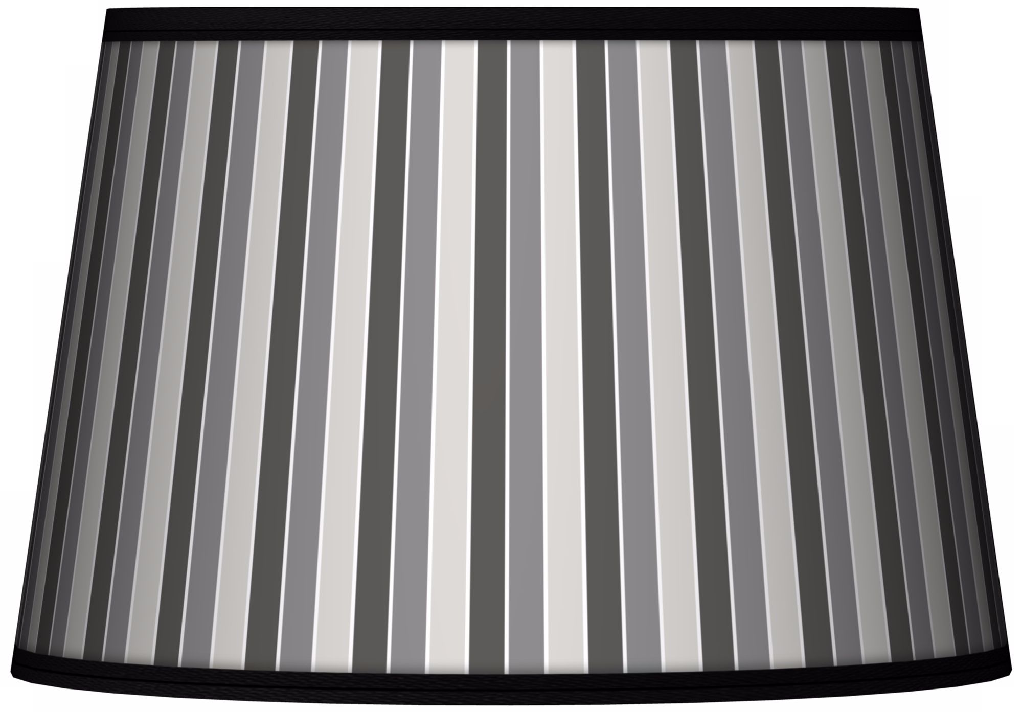 Heather Stripes Tapered Lamp Shade 13x16x10.5 (Spider)