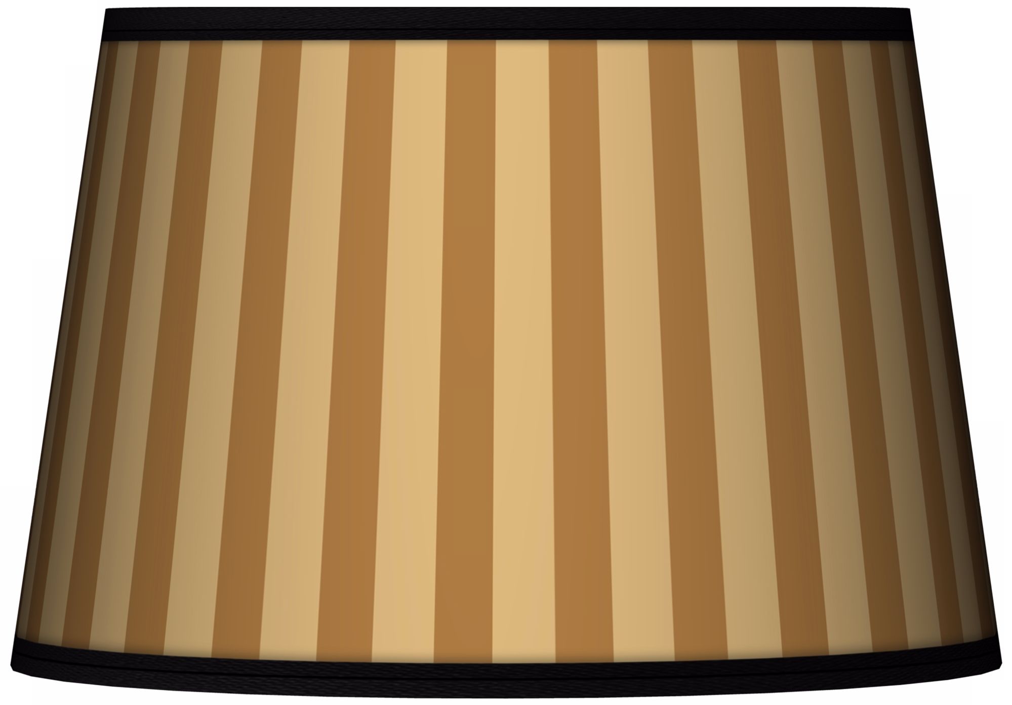 Butterscotch Vertical Tapered Lamp Shade 13x16x10.5 (Spider)