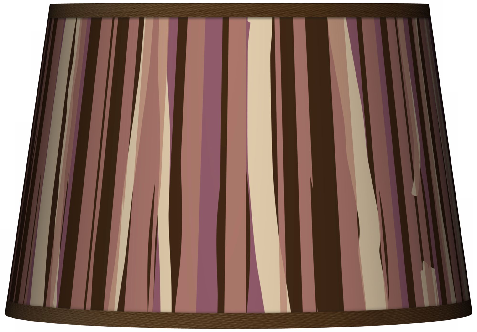 Kalahari Lines Tapered Lamp Shade 13x16x10.5 (Spider)