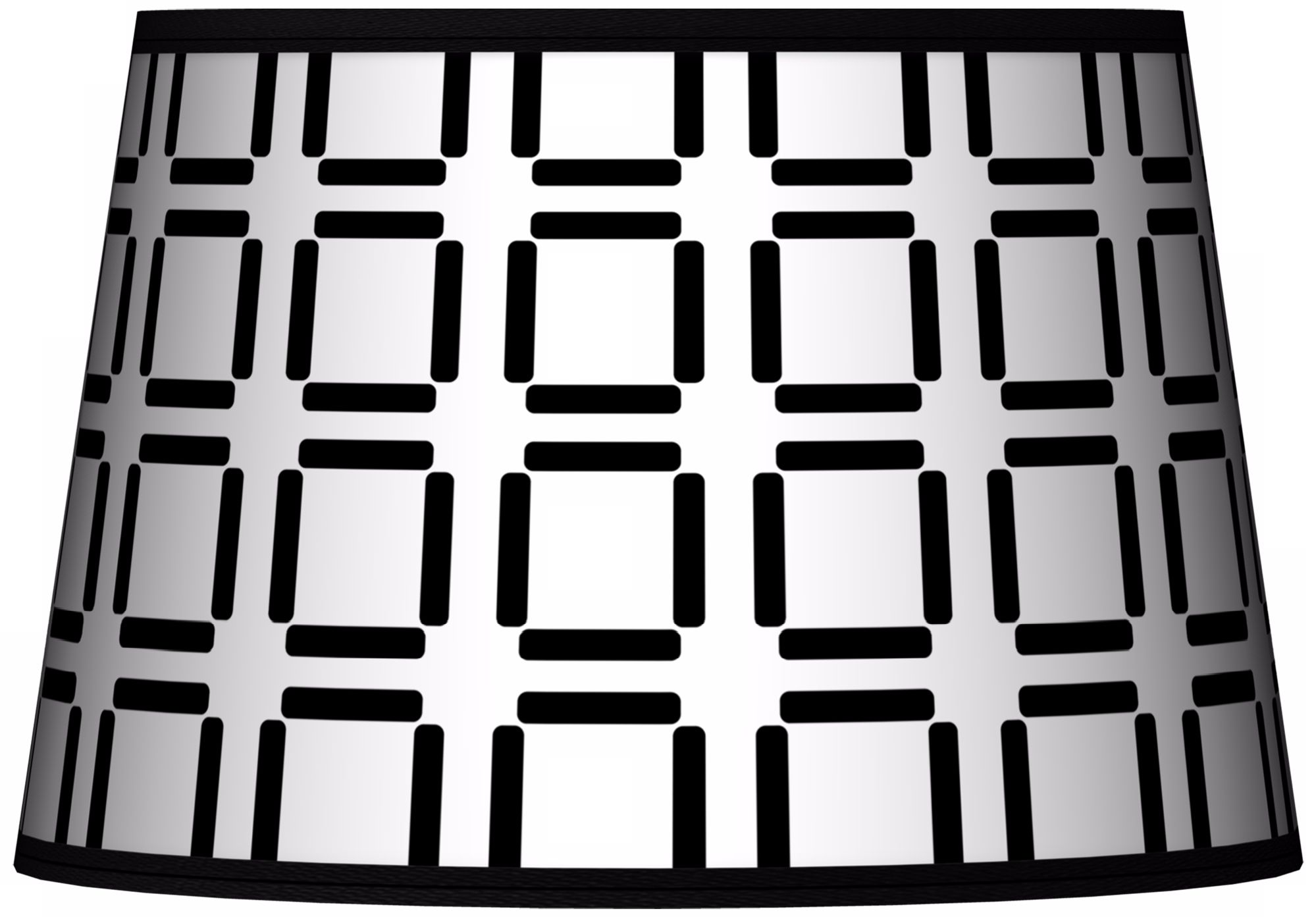 Open Grid Tapered Lamp Shade 13x16x10.5 (Spider)