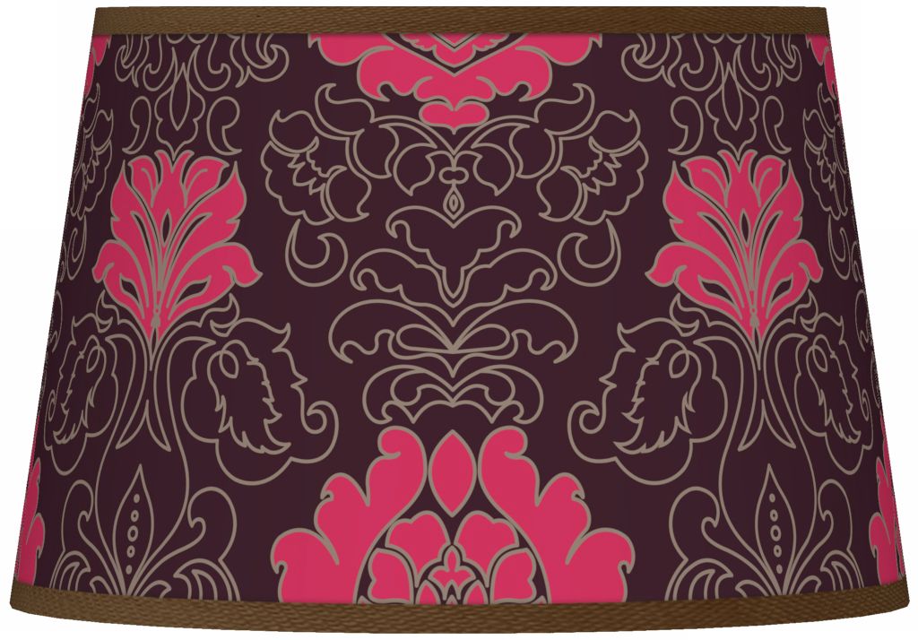 Stacy Garcia Florentia Wild Berry Taper Shade 13x16x10.5 (Spider)