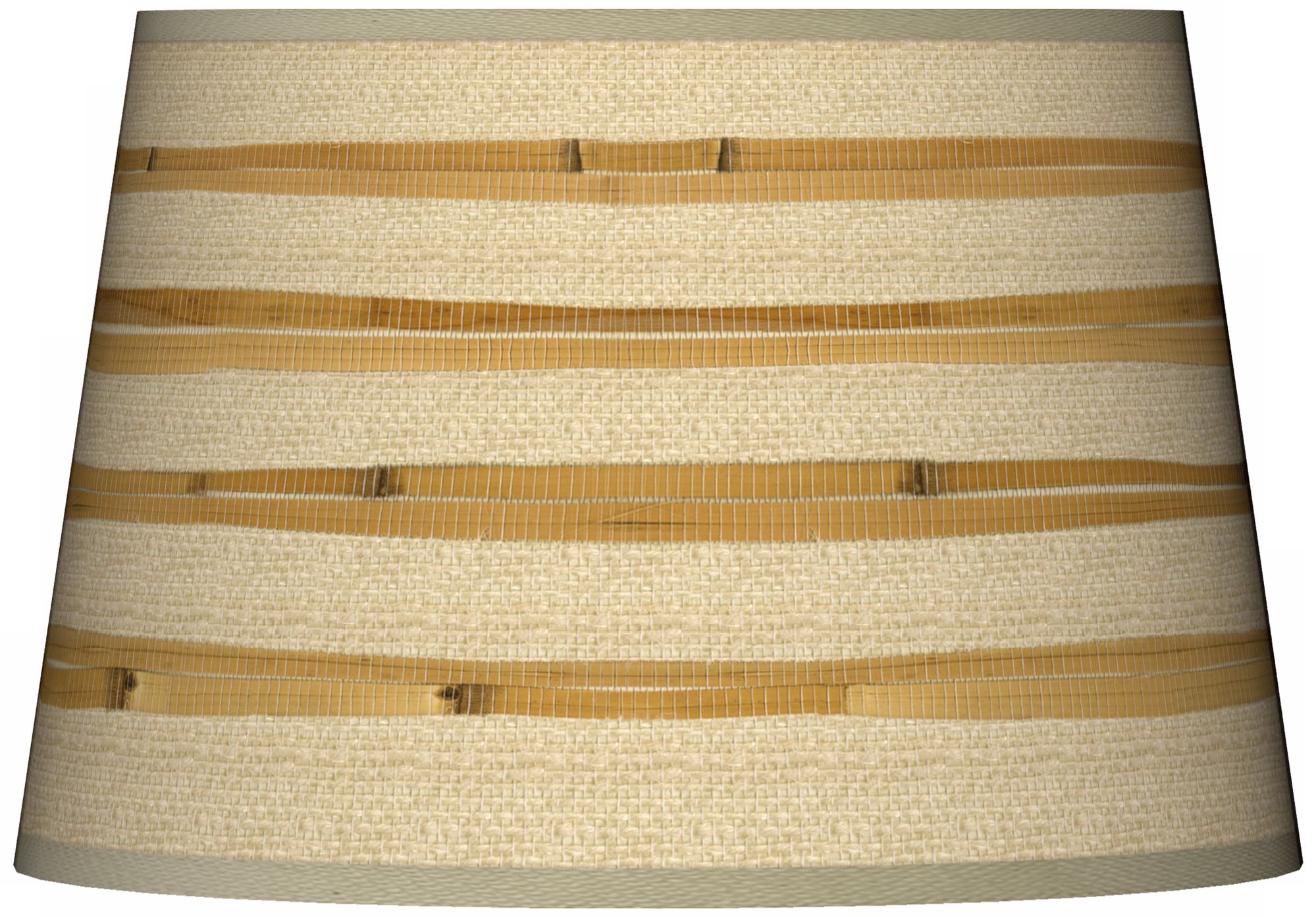 Bamboo Wrap Giclee Tapered Lamp Shade 13x16x10.5 (Spider)