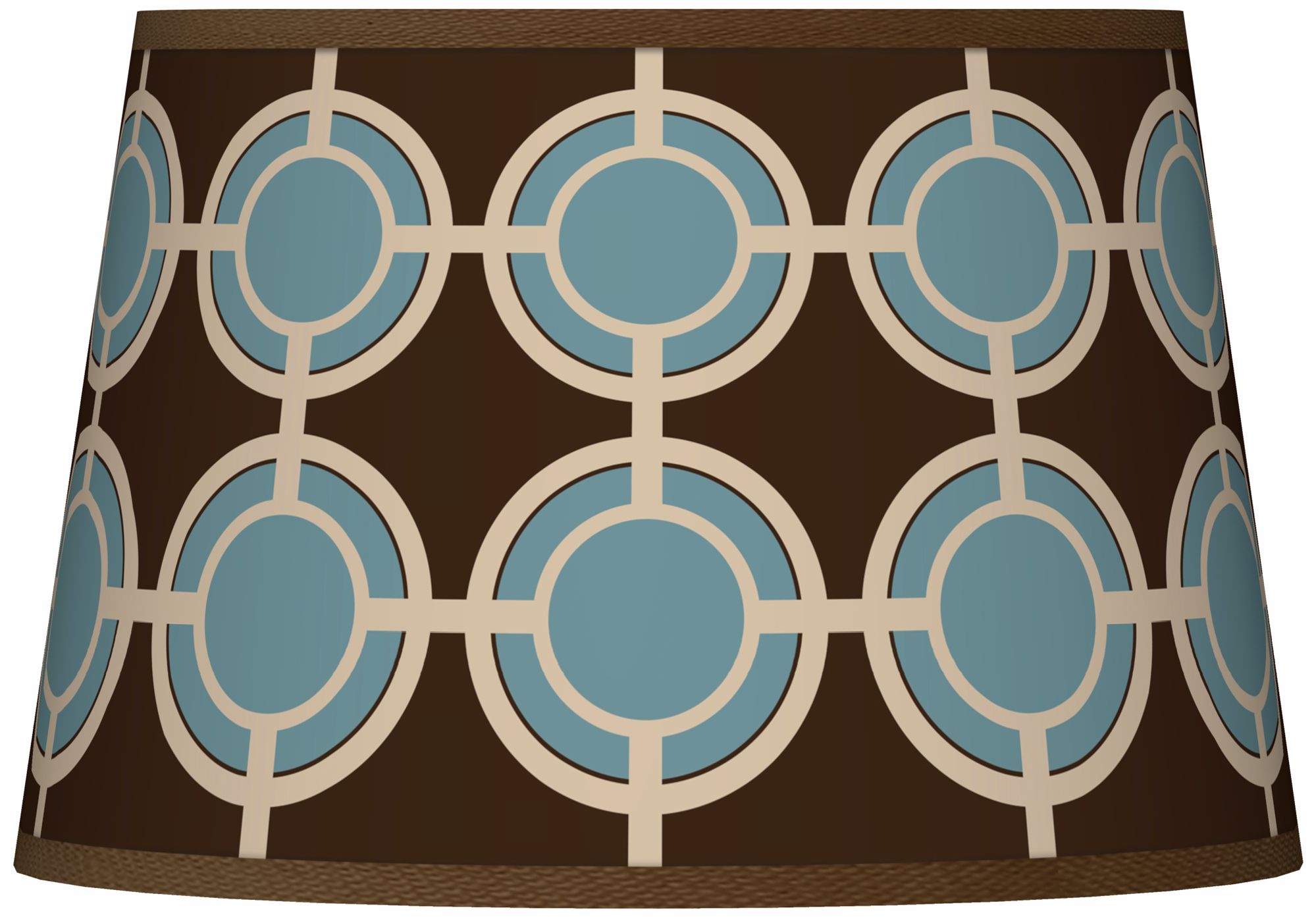 Stacy Garcia Porthole Giclee Tapered Shade 13x16x10.5 (Spider)