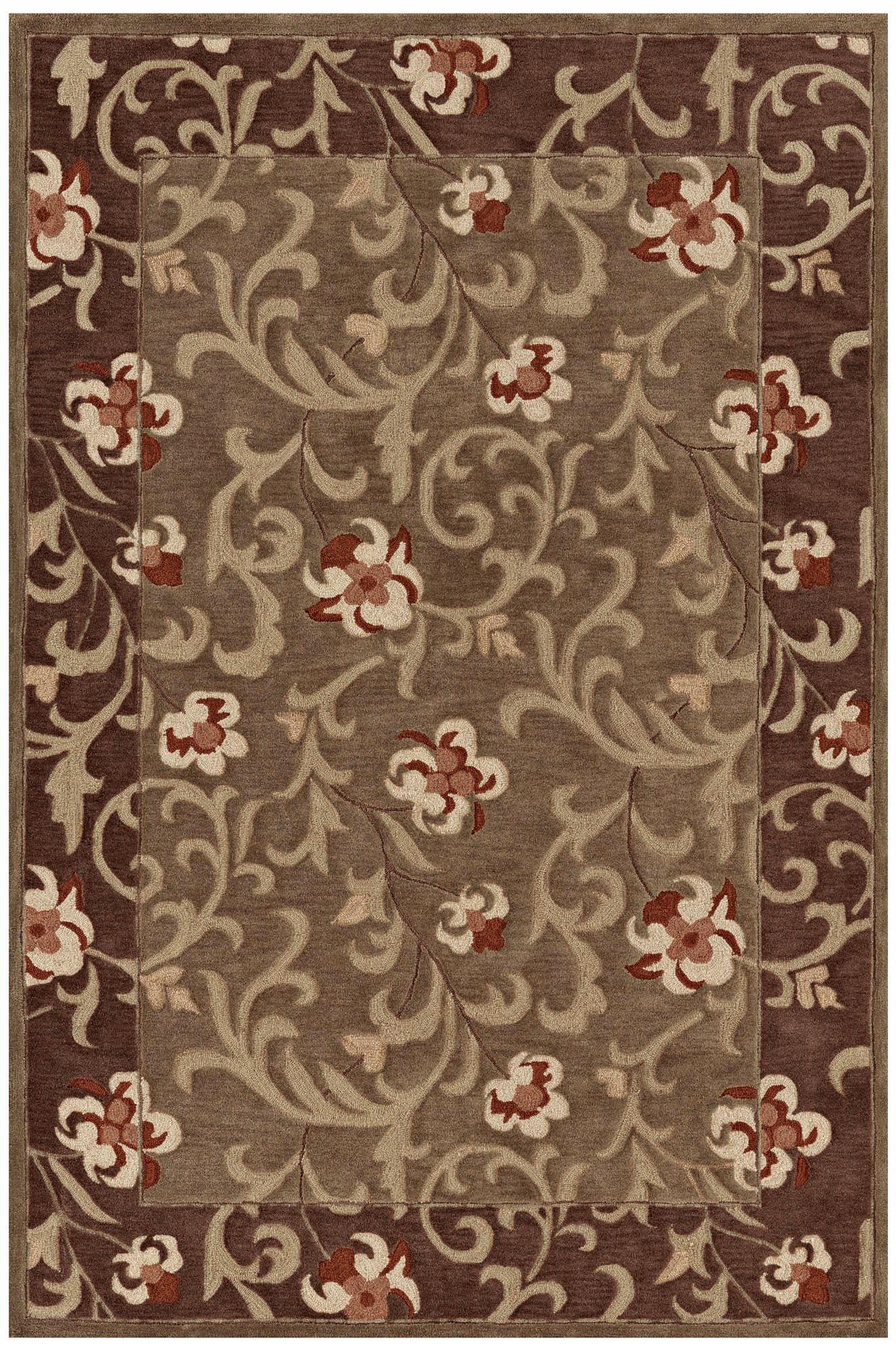 Winchester Collection Arcadia Tobacco Area Rug