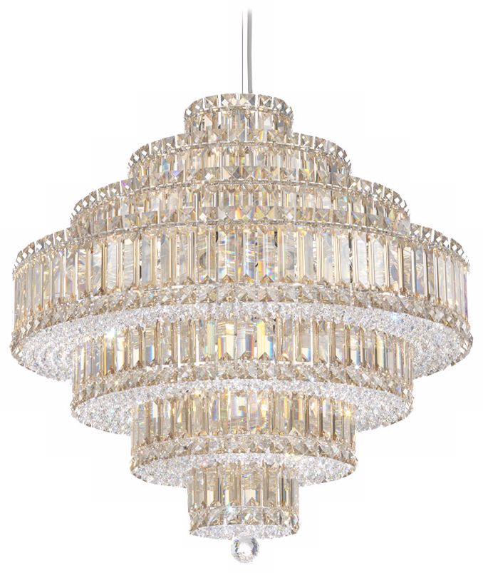 Schonbek Plaza Collection 24 1/2" Crystal Pendant Chandelier