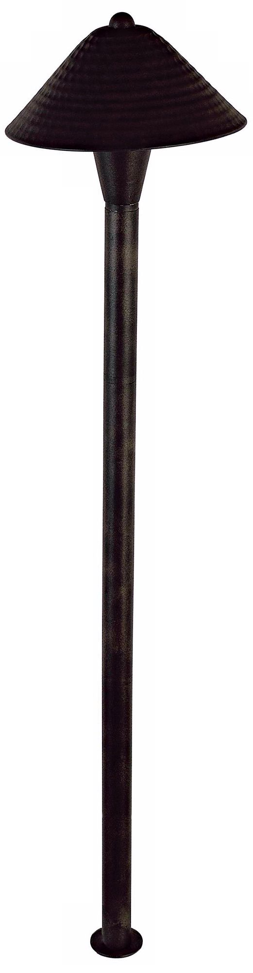 Oil-Rubbed Bronze Metal Top LED Landscape Path Light
