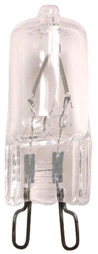 Satco 60 Watt G9 120 Volt Clear Halogen Light Bulb