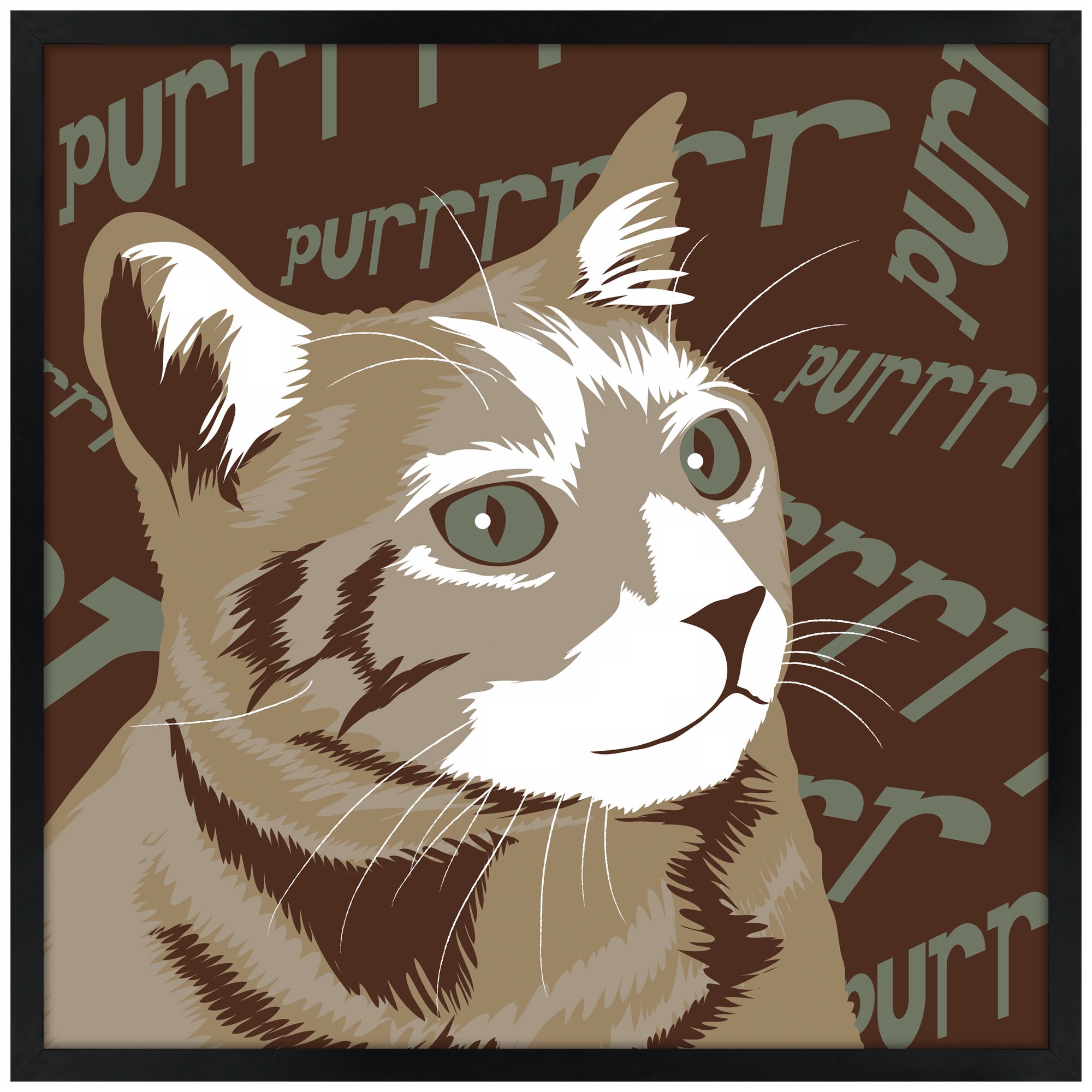 Purr Wall Art
