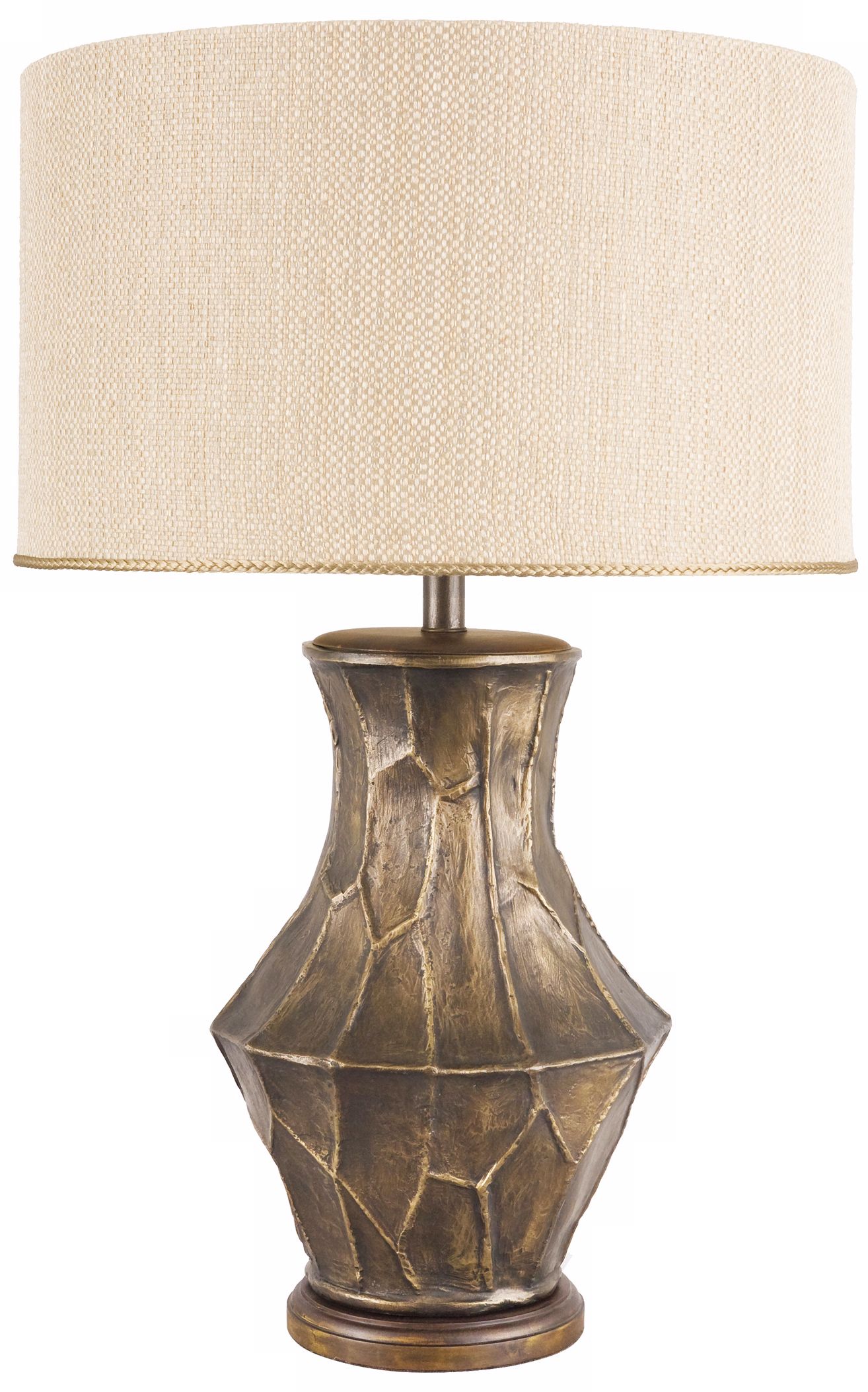Frederick Cooper Fractura Bronze Table Lamp