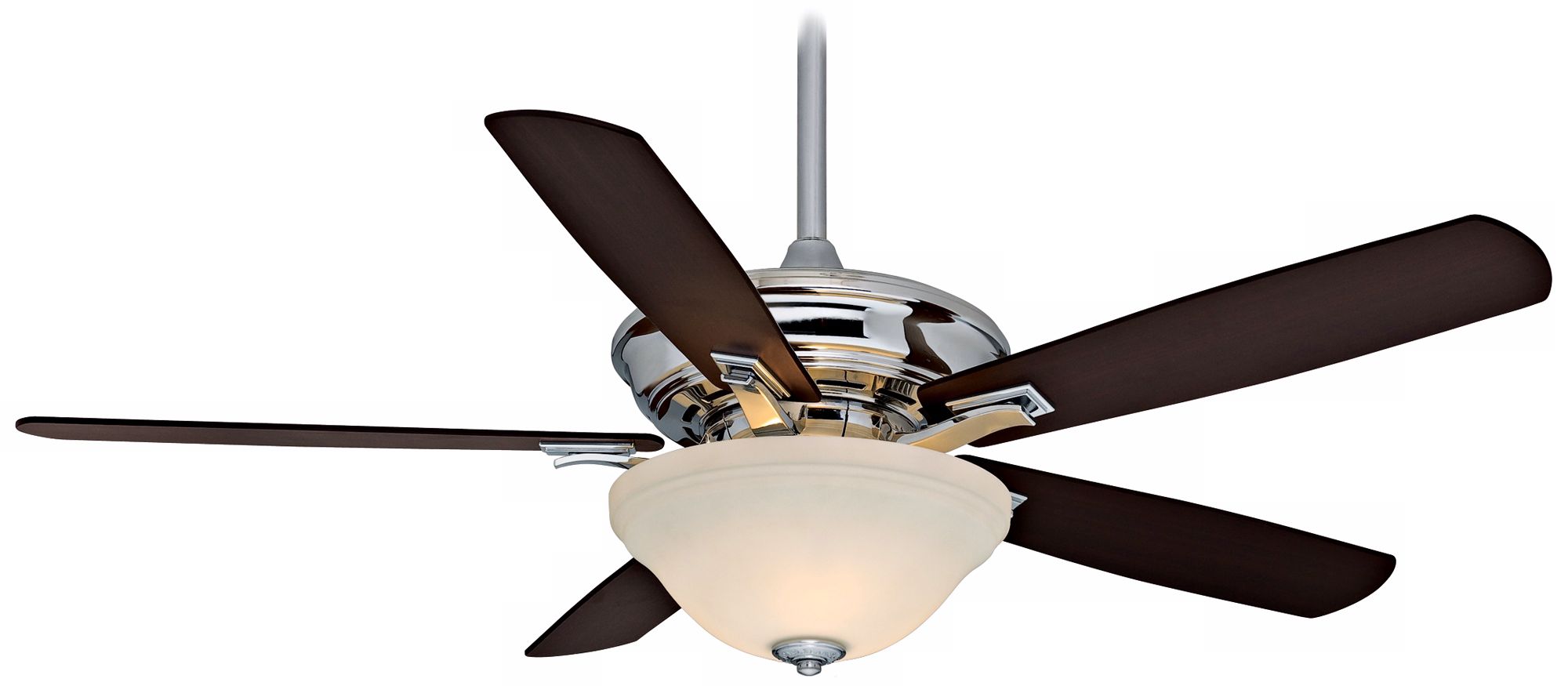 54" Casablanca Academy Chrome Light Kit Ceiling Fan