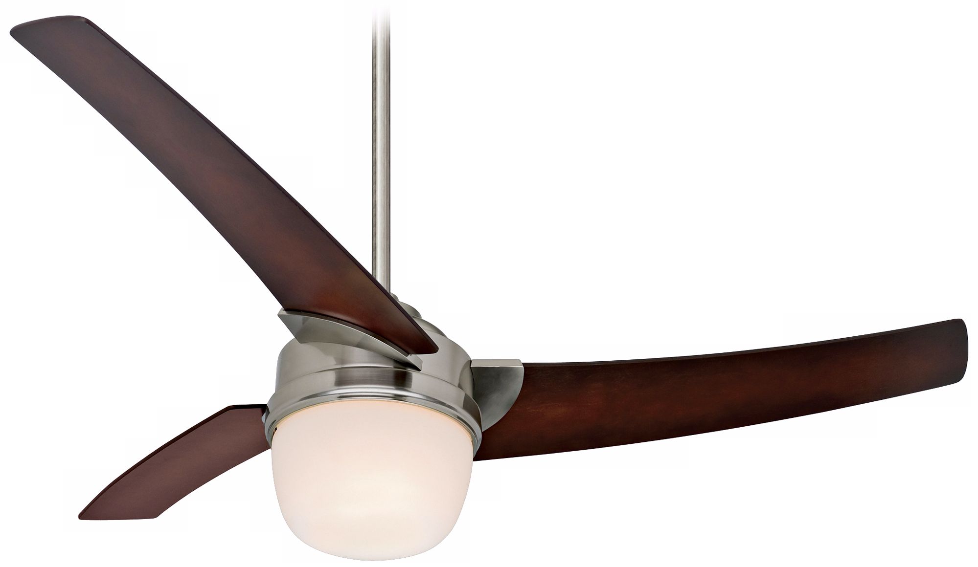 54" Hunter Eurus Brushed Nickel Ceiling Fan