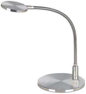 Chrome Gooseneck 14 High LED Desk Lamp P0165
