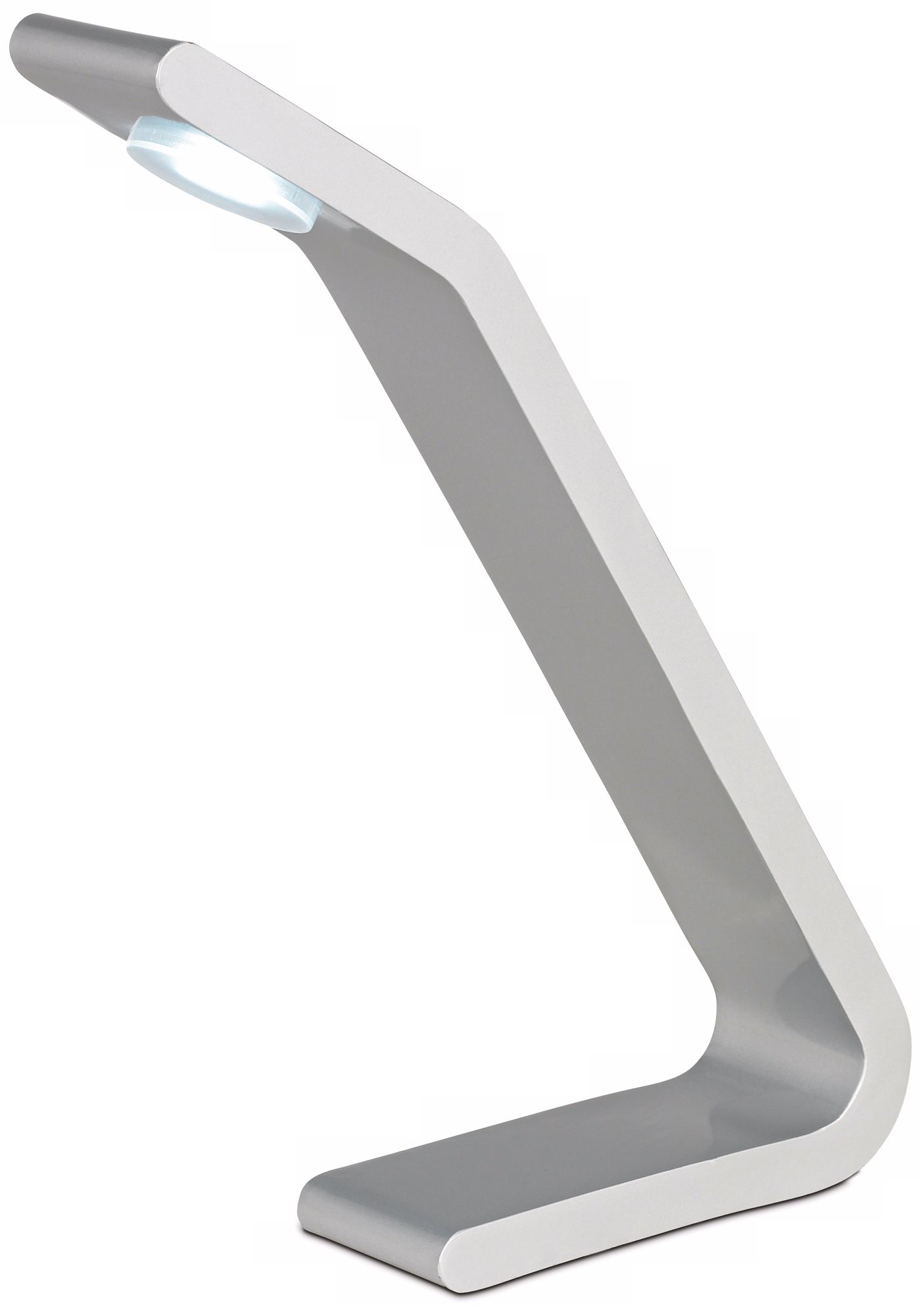 Modern Angle Satin Steel LED Desk Lamp P0167