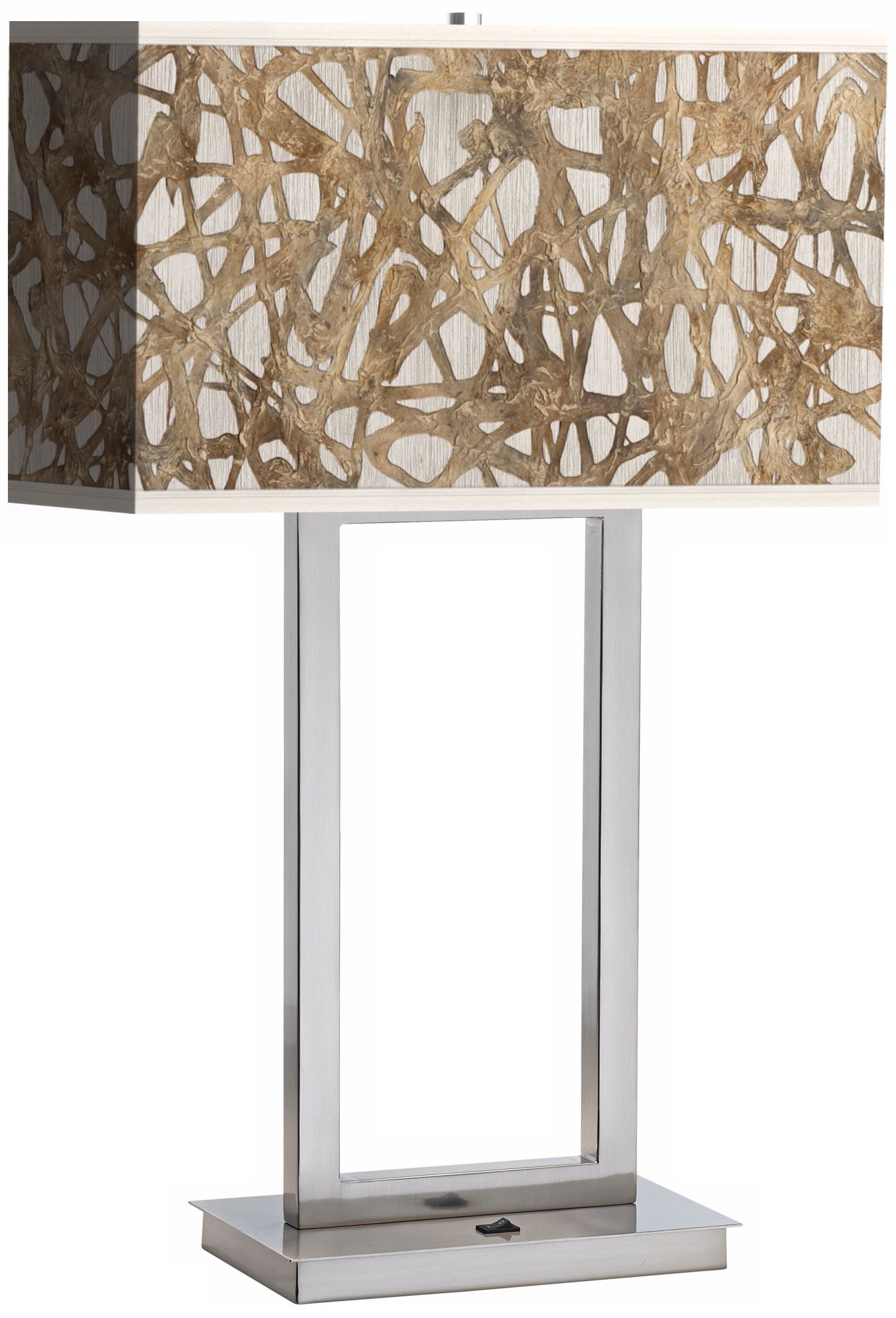 Organic Nest Giclee Metric Table Lamp