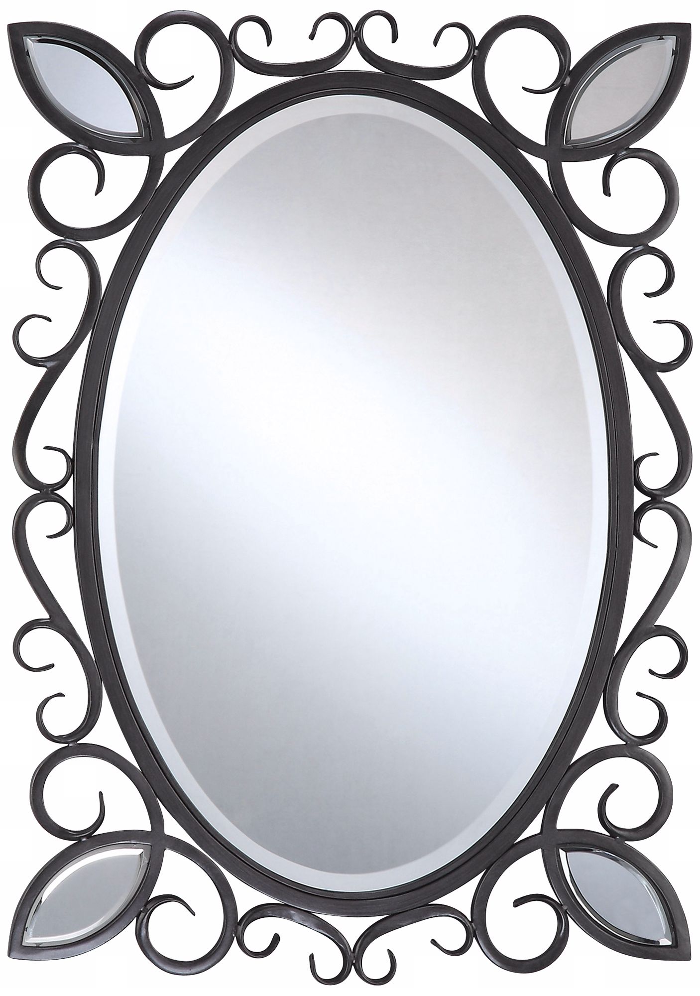 Quoizel Audrina 34" High Wall Mirror