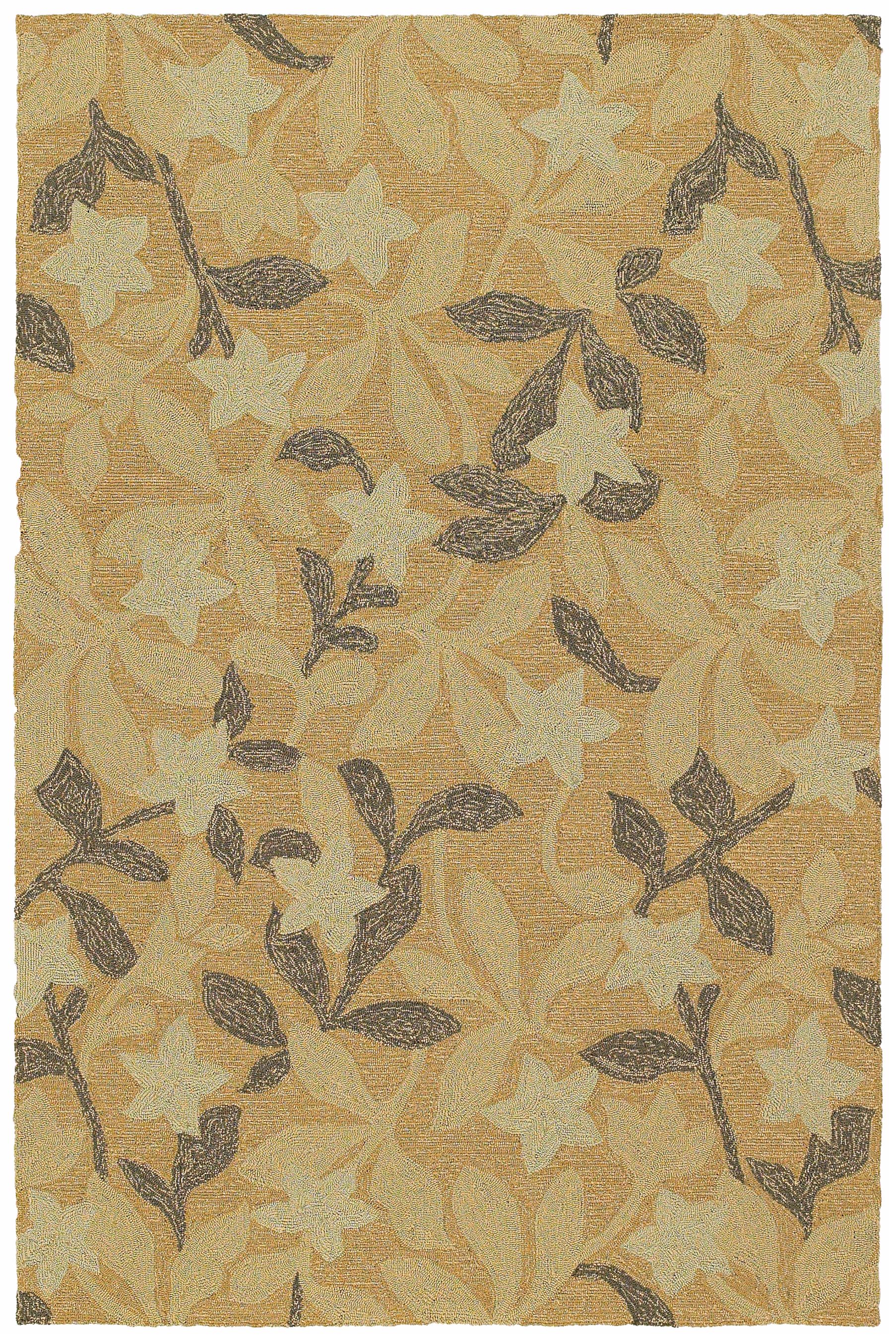 Home and Porch Star Fish Natural Area Rug