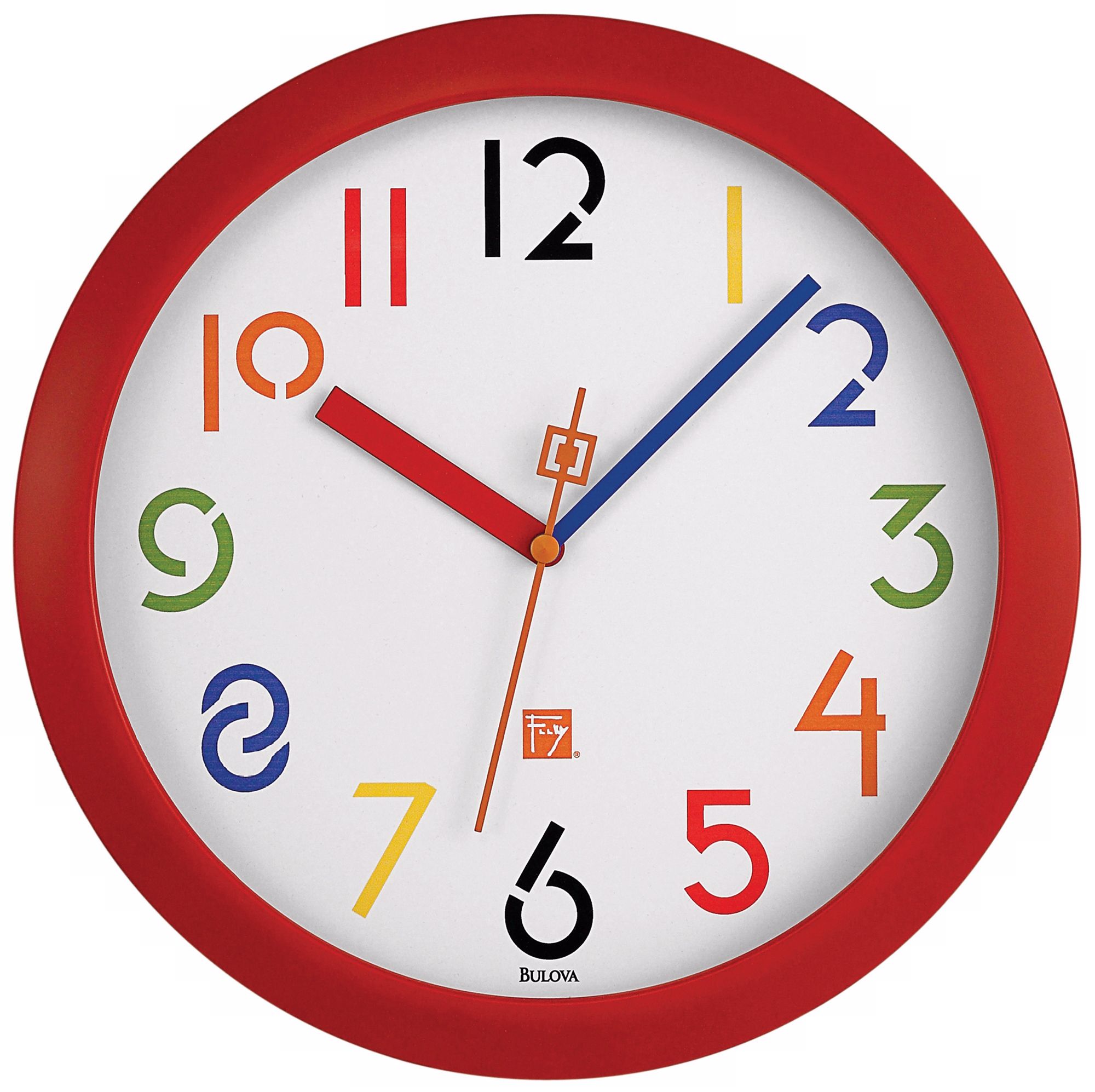 Bulova 11 High Frank Lloyd Wright Exhibition I Wall Clock P0492