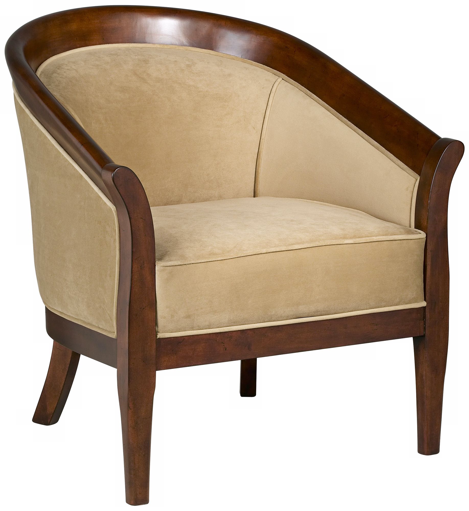 Sonoma Bella Coffee Upholstered Accent Chair