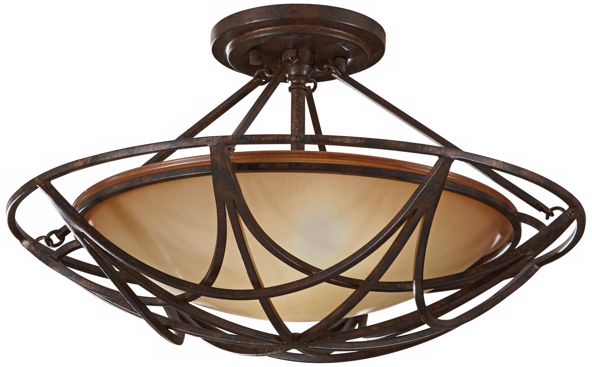 Murray Feiss El Nido 18" Round Ceiling Light Fixture