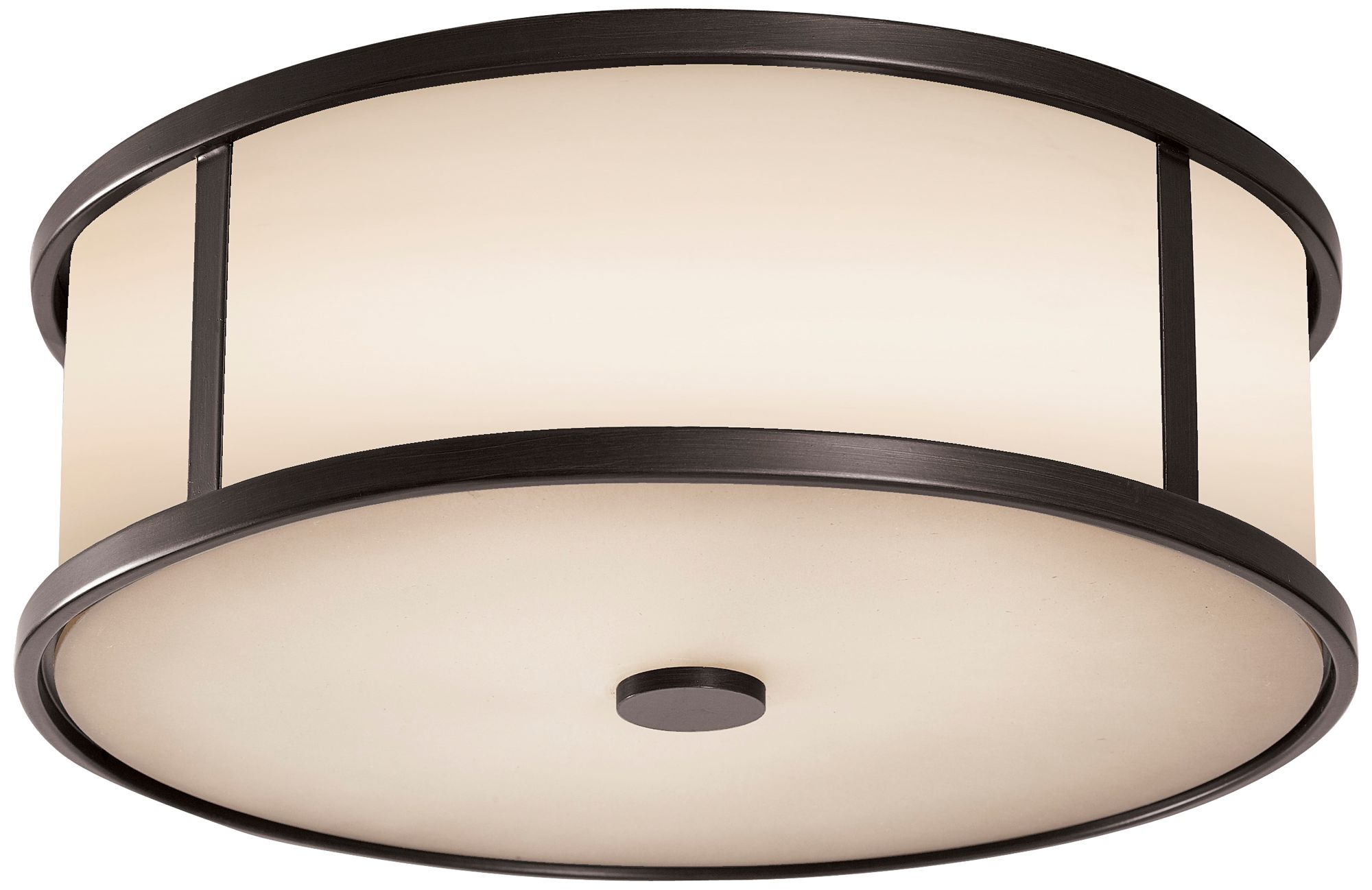 Murray Feiss Dakota Espresso 14" Wide Ceiling Light