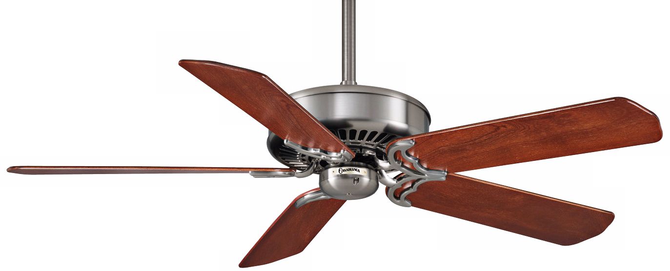 50" Casablanca Panama Inteli-Touch Nickel Ceiling Fan