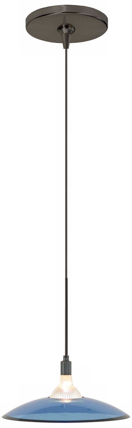 Diz Steel Blue Bronze Tech Lighting Mini Pendant
