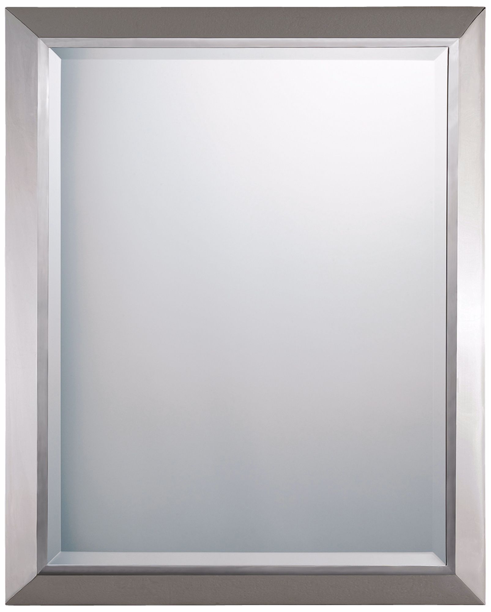 Kichler Chrome 30" High Rectangular Wall Mirror