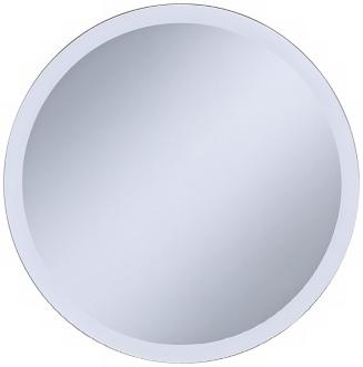 Round Frameless 18 Wide Beveled Wall Mirror P1429
