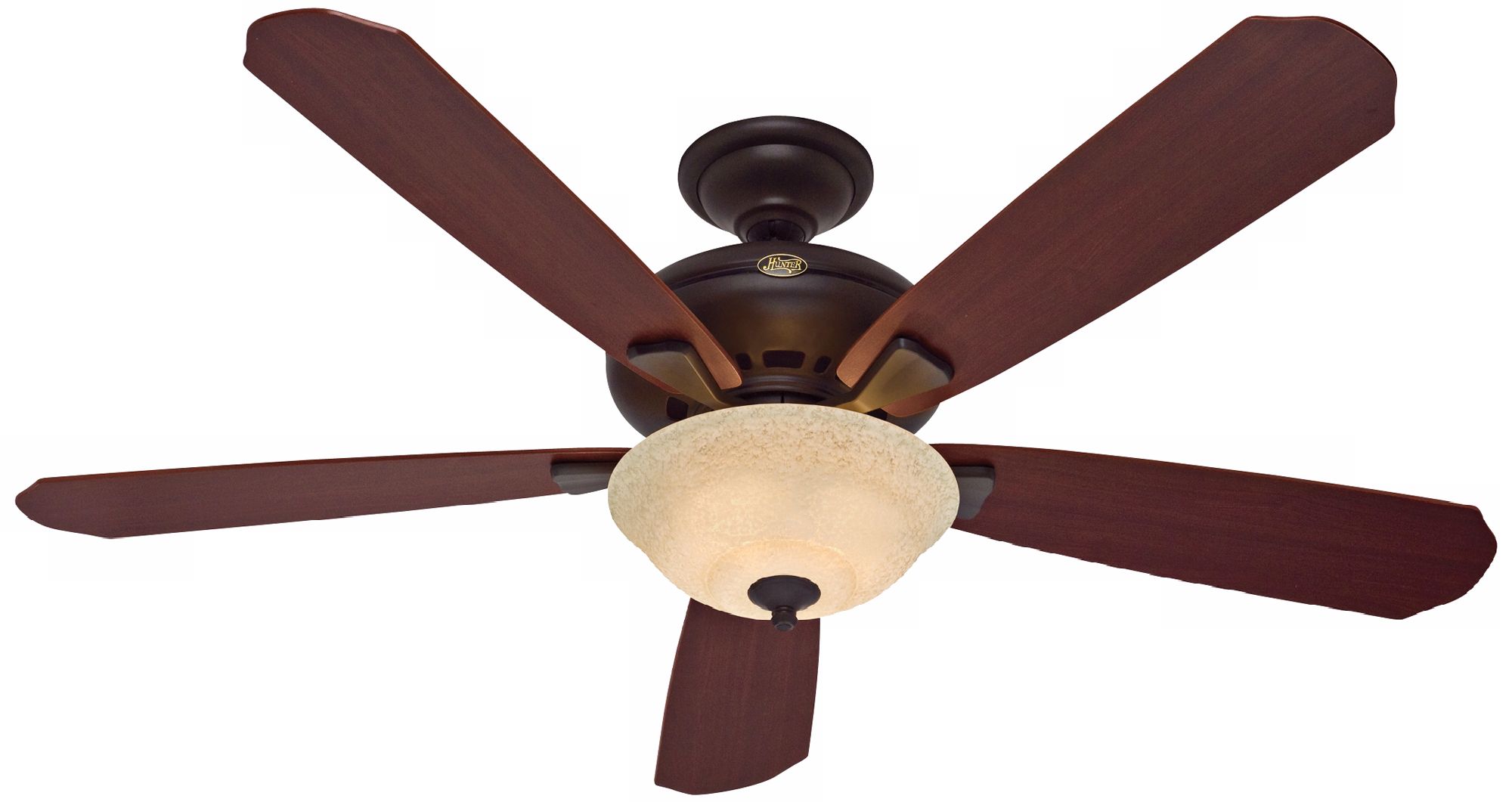 60" Hunter Grant Park New Bronze Ceiling Fan