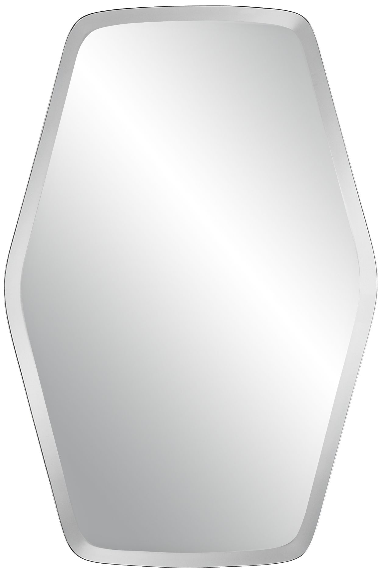 Column Frameless 36" High Beveled Mirror