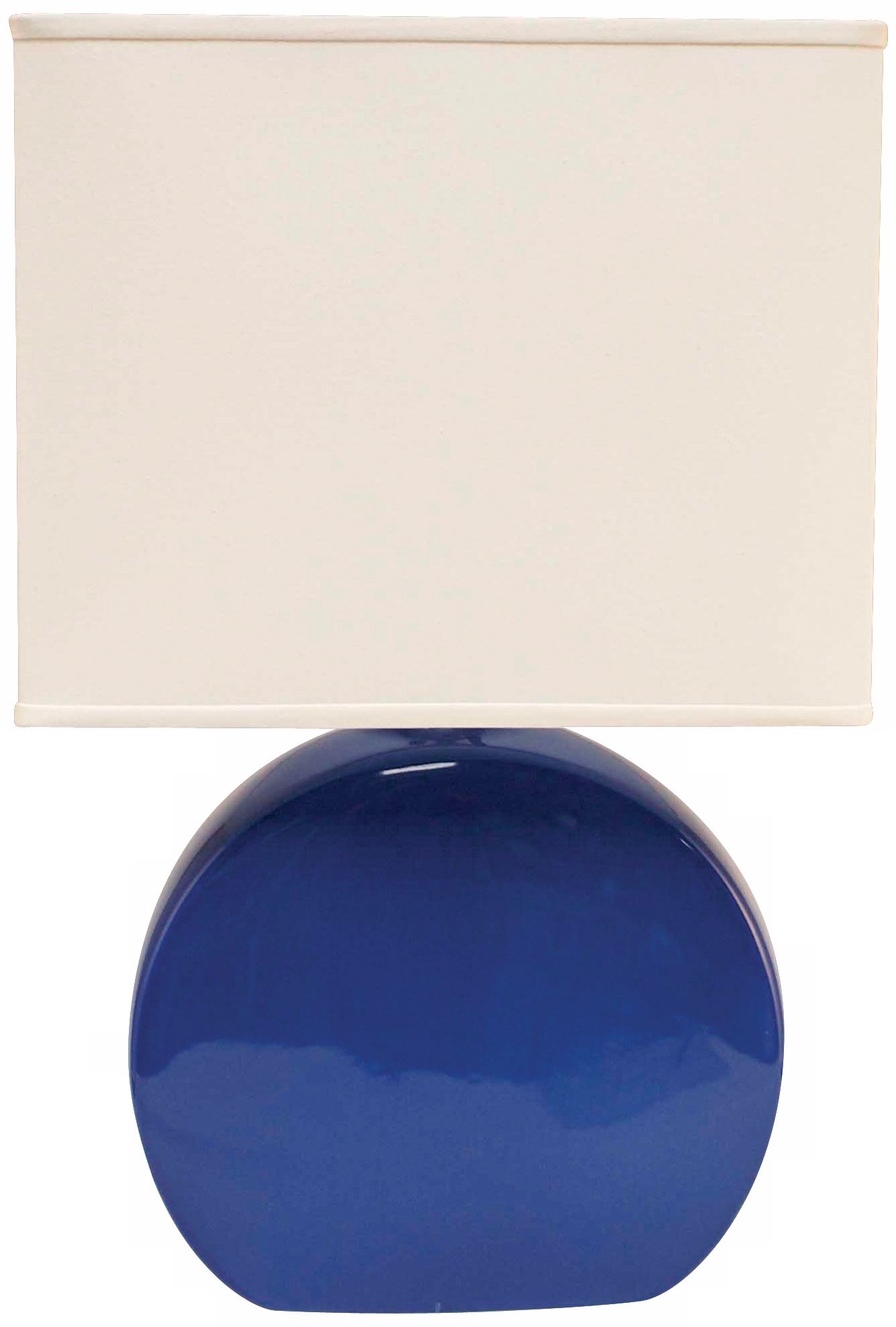Haeger Potteries Blue Lolly Ceramic Table Lamp