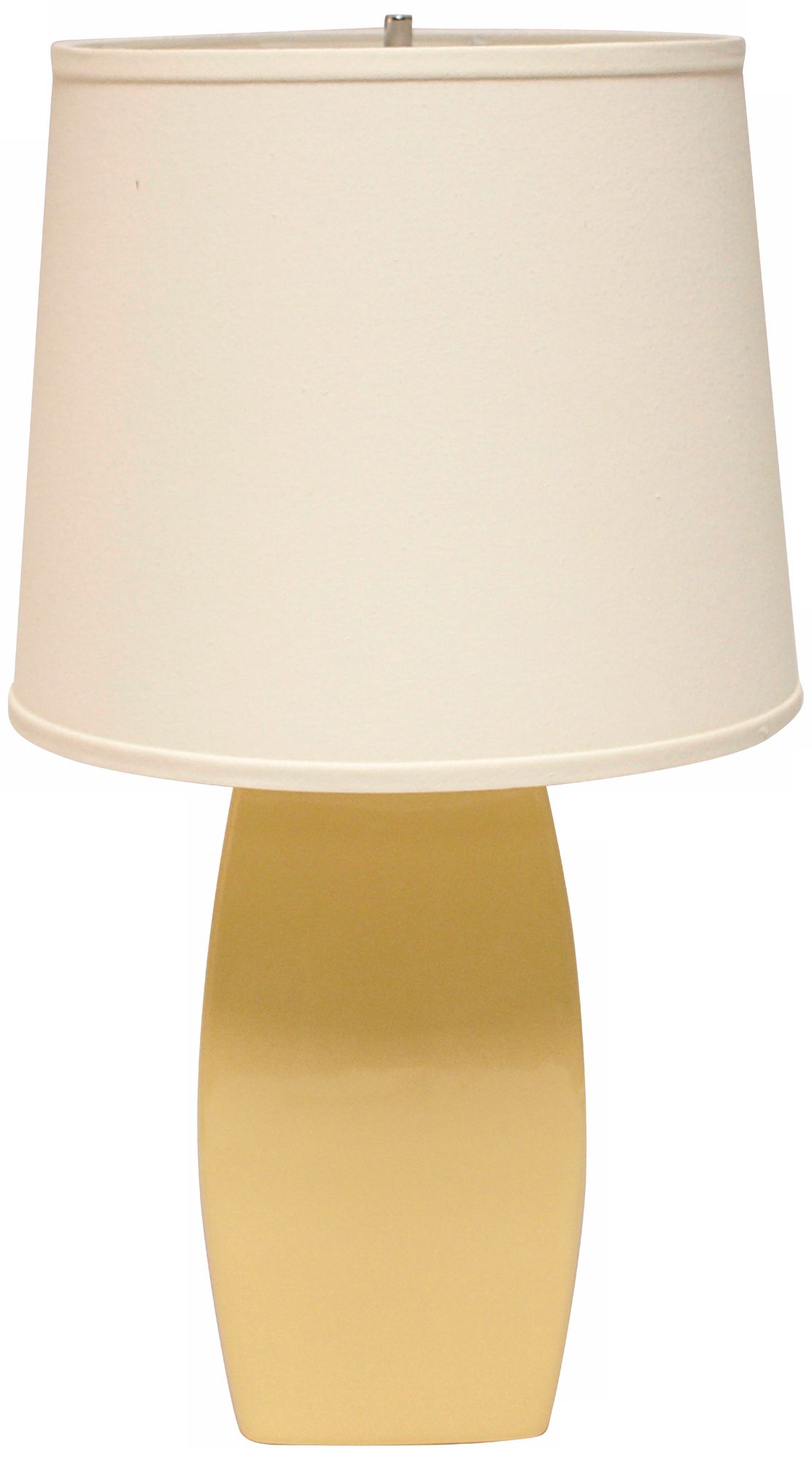 Haeger Potteries Saffron Ceramic Soft Rectangle Table Lamp