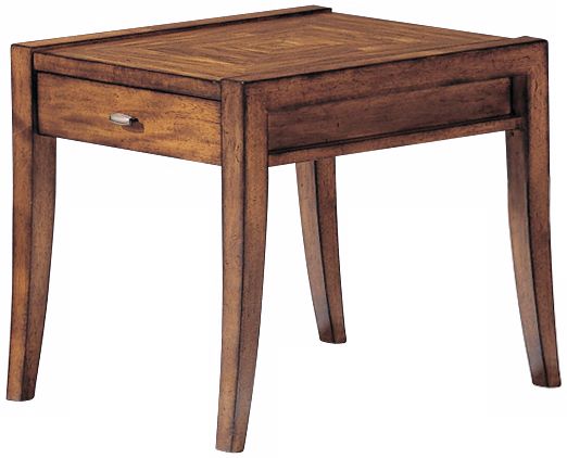 Riley Cinnamon Finish End Table