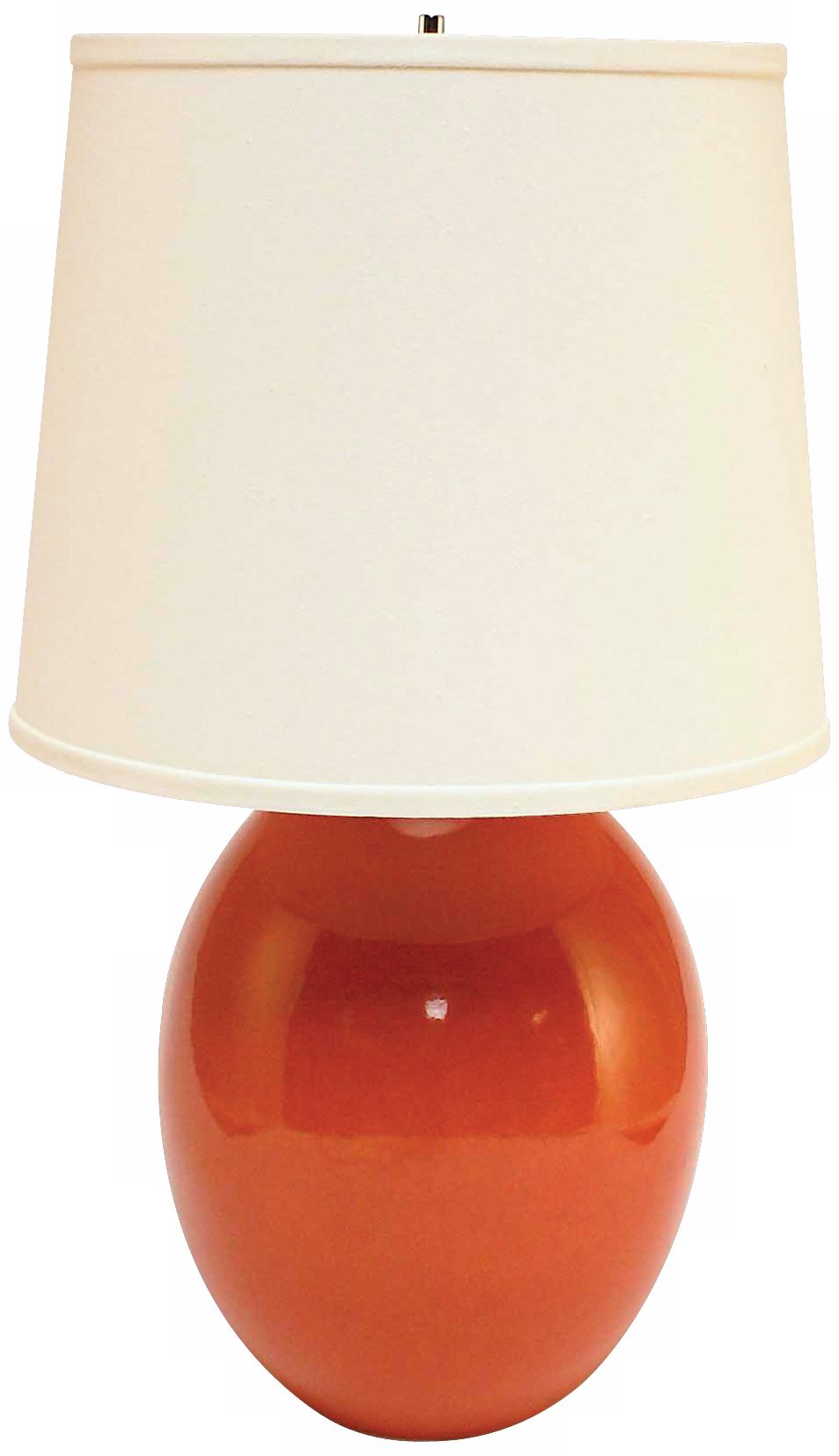 Haeger Potteries Paprika Ceramic Egg Table Lamp
