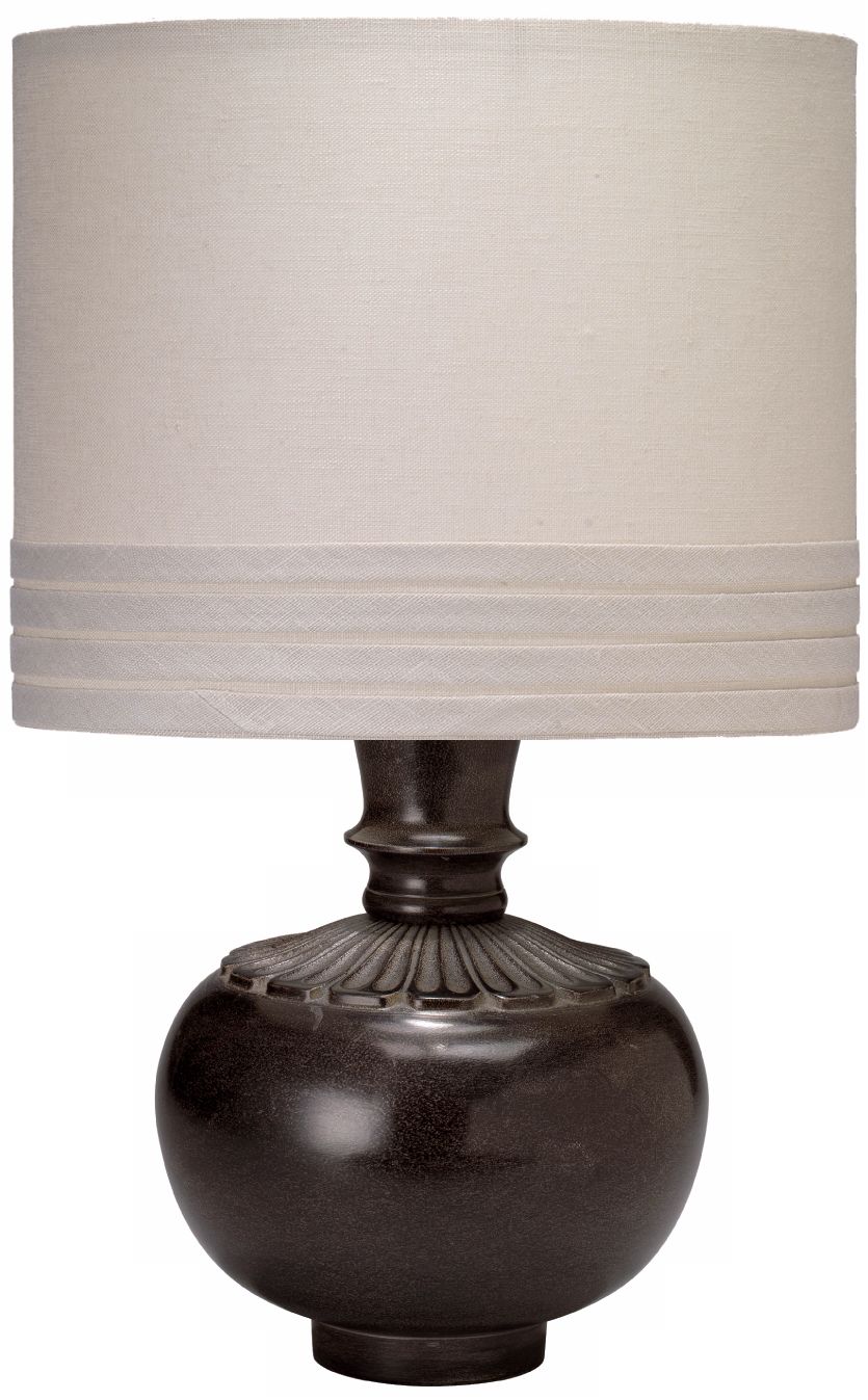 Jamie Young Lotus Chocolate Table Lamp