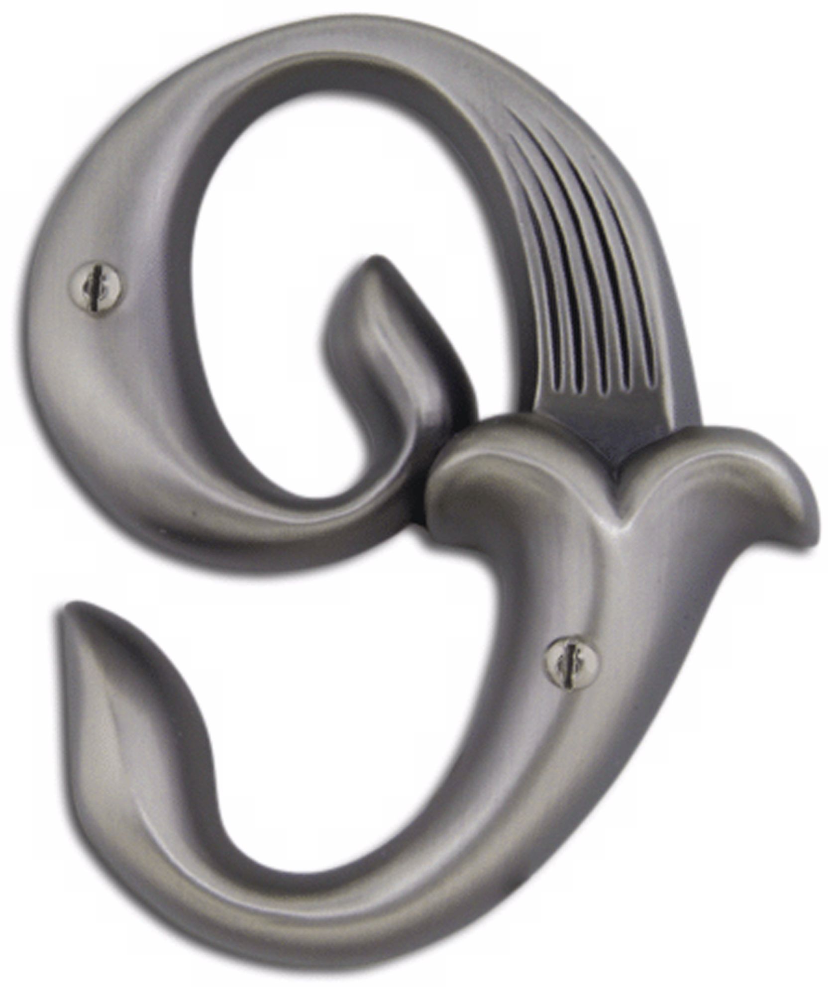 Alhambra Pewter Finish House Number 9