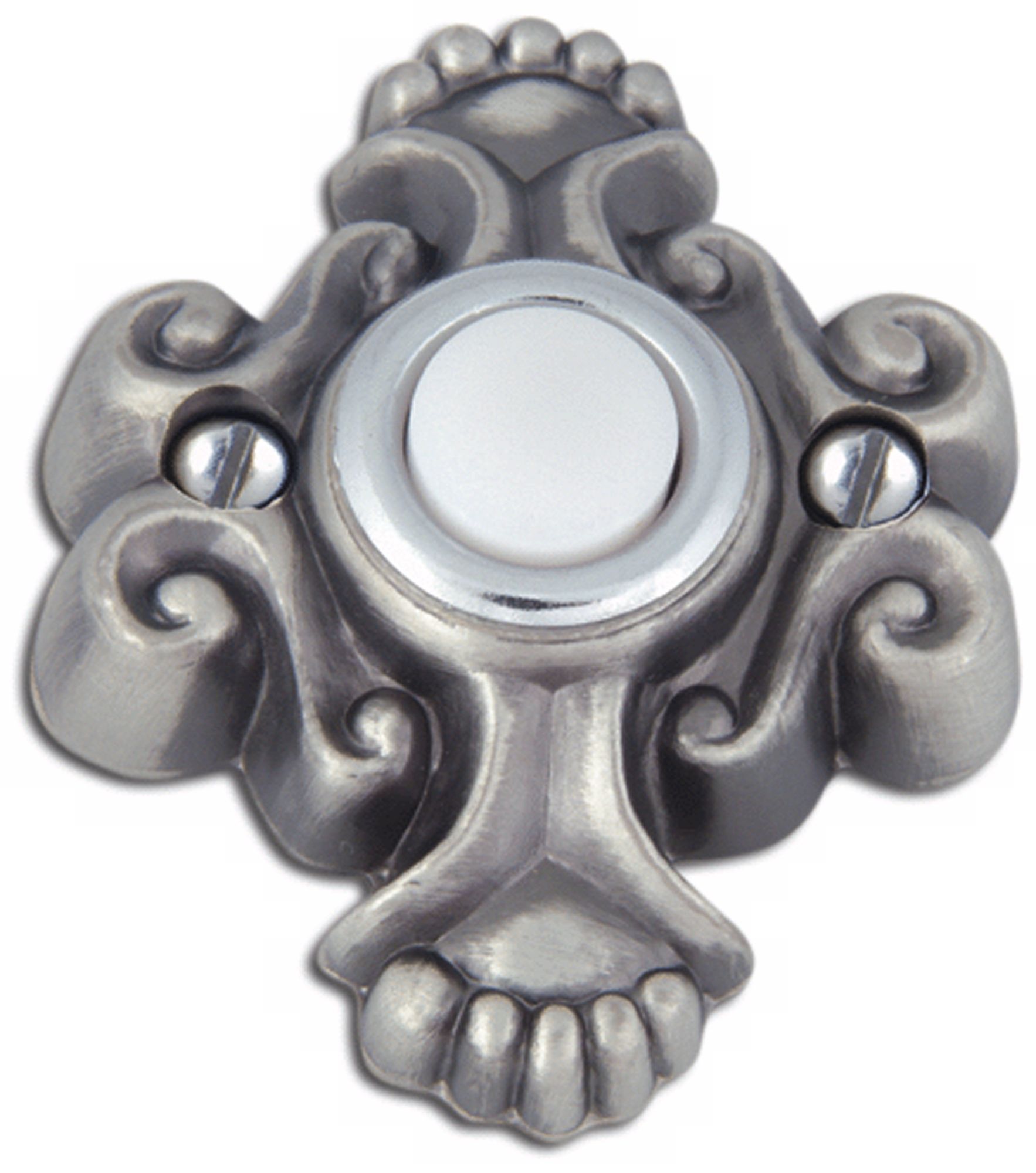 Alhambra Pewter Finish Door Bell