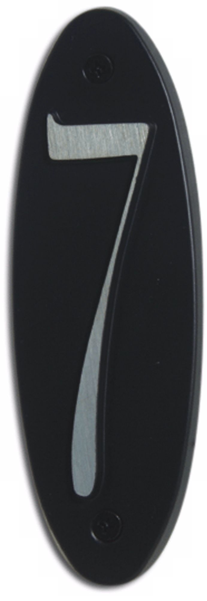 Metropolitan Black Finish House Number 7