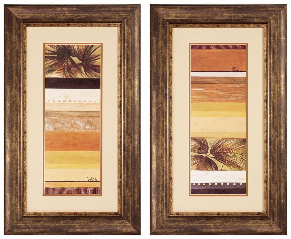 Santa Fe I and II 29" High Framed Wall Art
