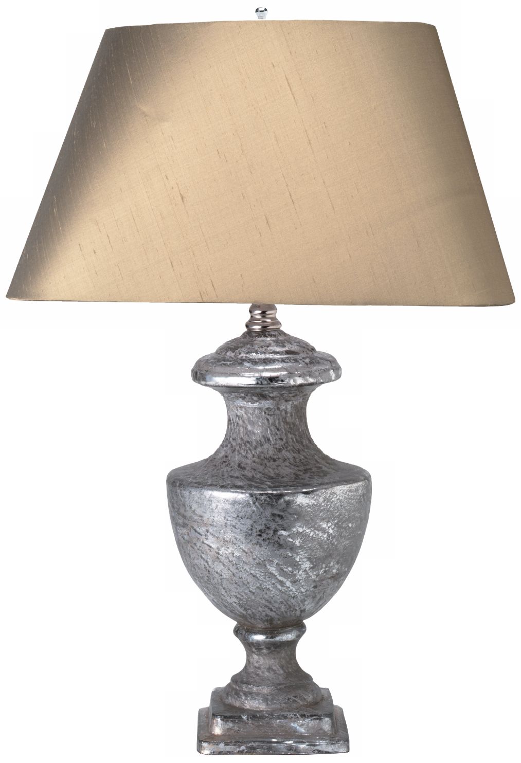 Jamie Young Minie Lee Textured Mercury Glass Table Lamp