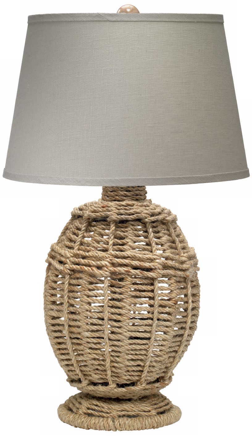 Jamie Young Small Jute Table Lamp