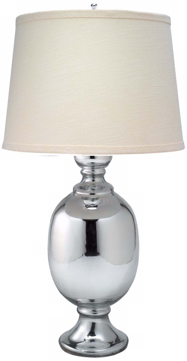 Jamie Young Saint Charles Mercury Glass 26" High Table Lamp