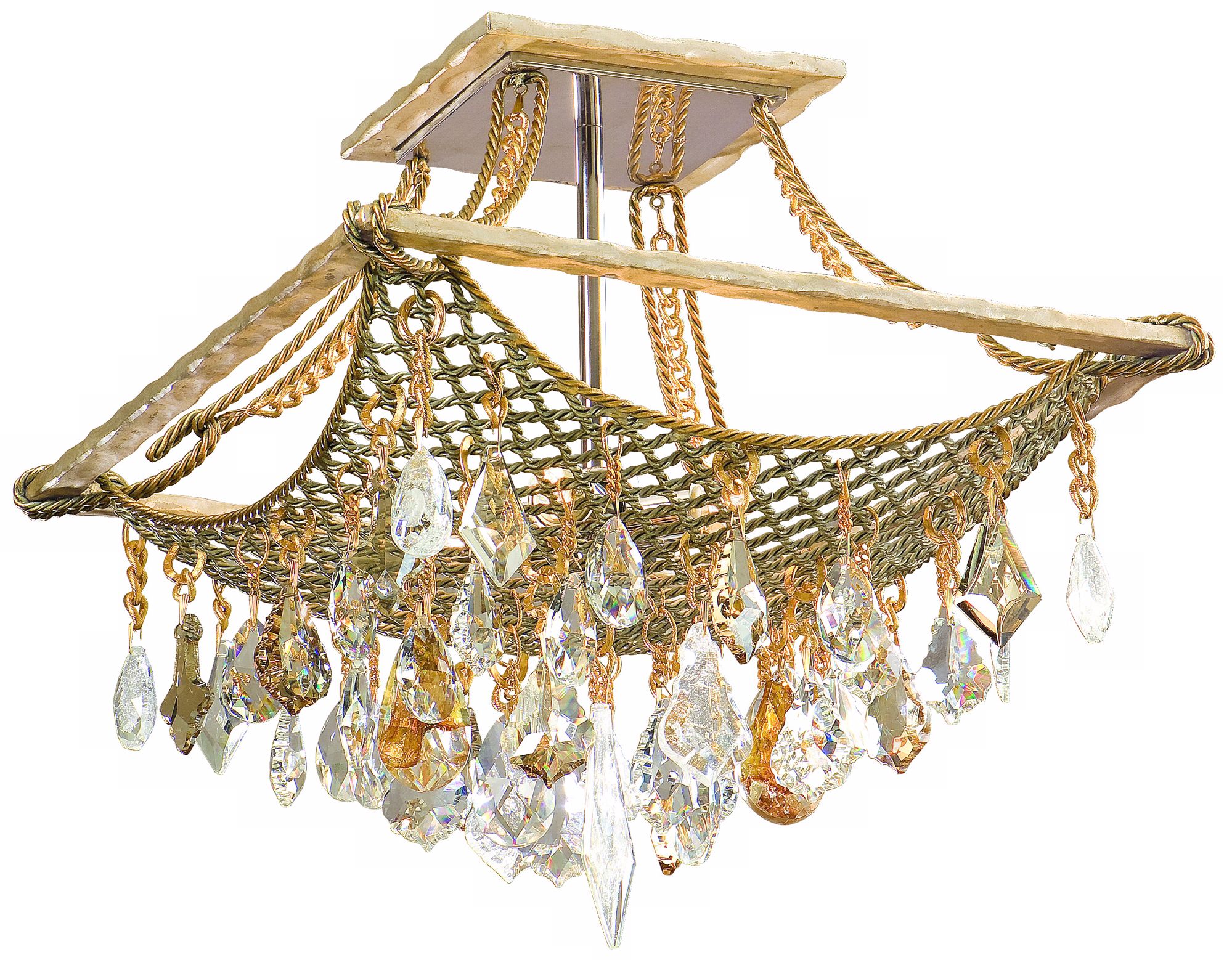 Corbett Barcelona 15 1/2" High Semi-Flushmount Ceiling Light