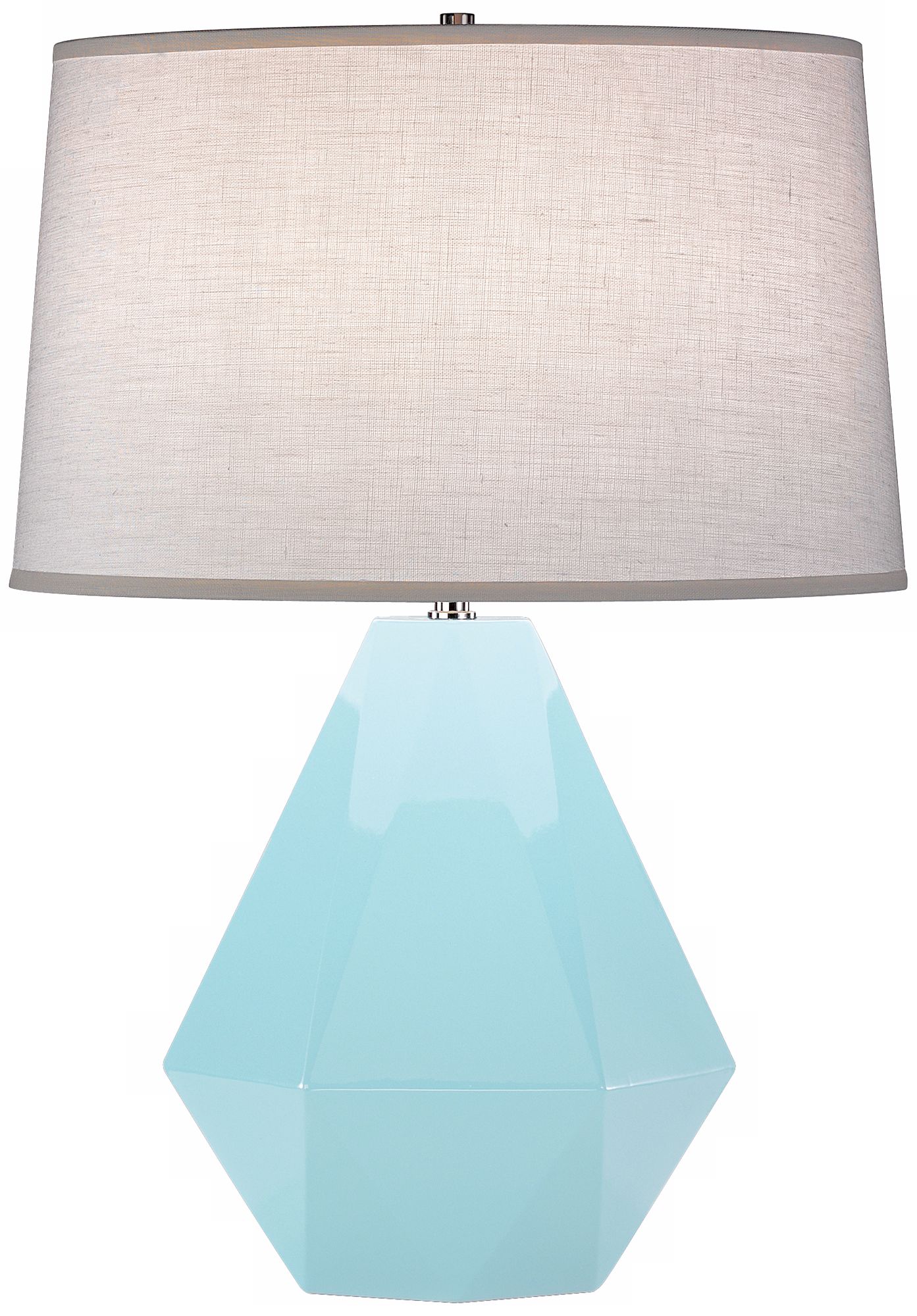 Robert Abbey Delta Baby Blue 22 1/2" High Table Lamp
