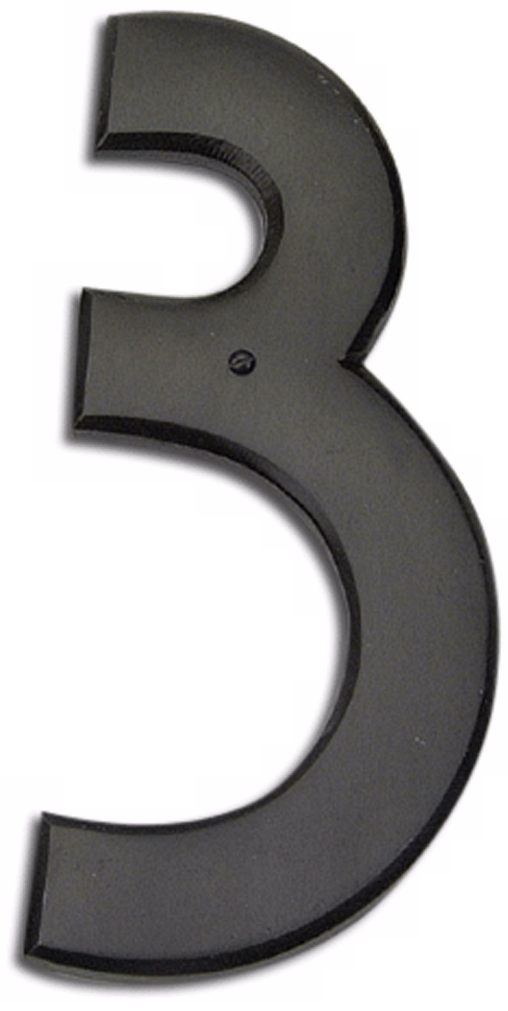 Mission Aged Bronze Finish House Number 3
